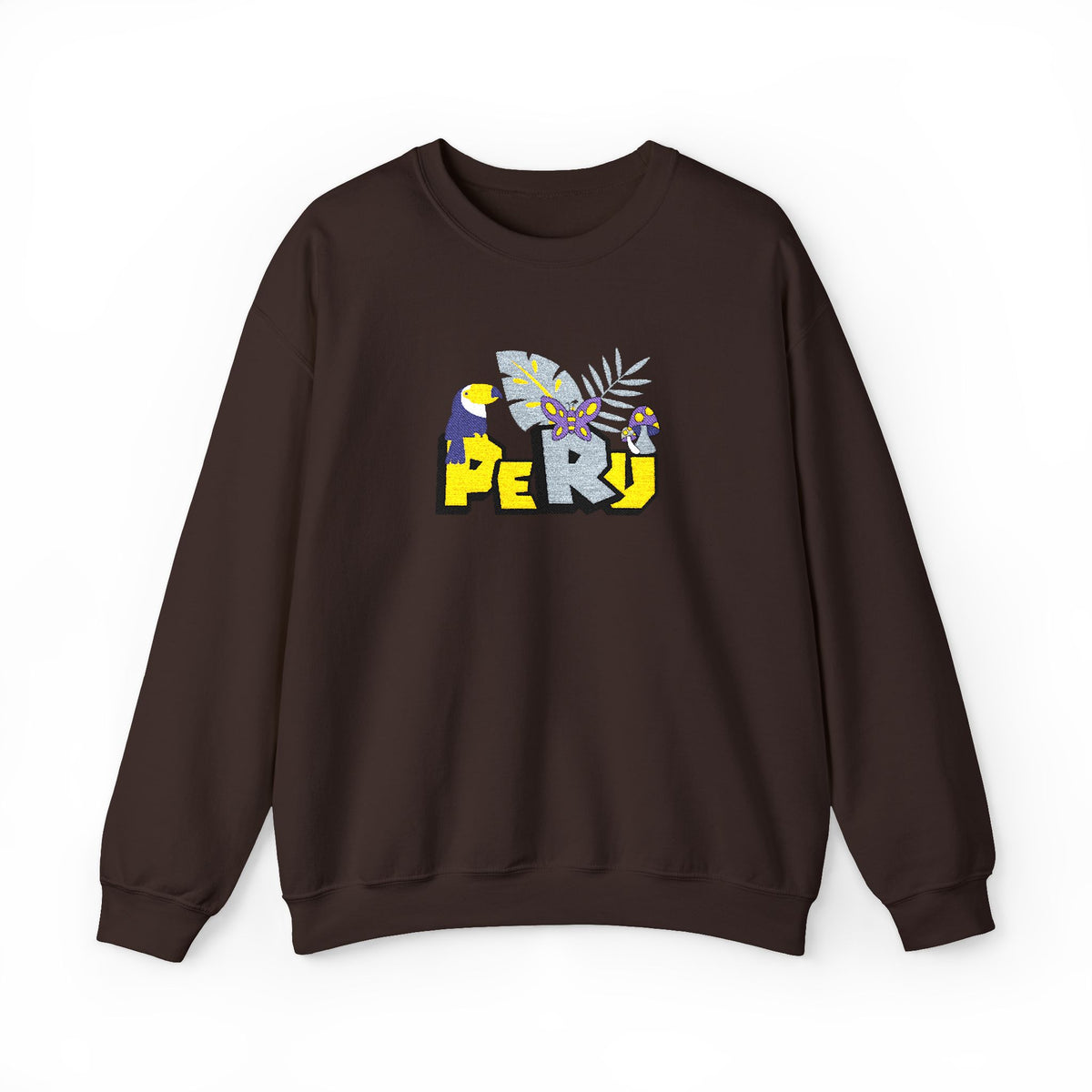 Best Peru Jungle Embroidered Sweatshirt USA