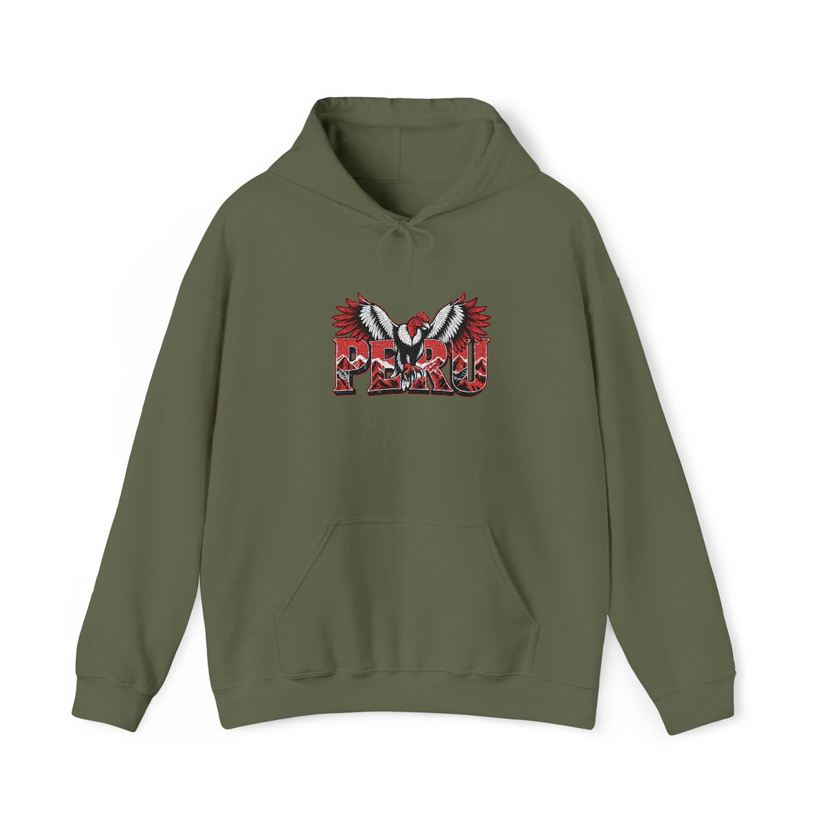 Best Peru Condor Embroidered Hoodie in USA