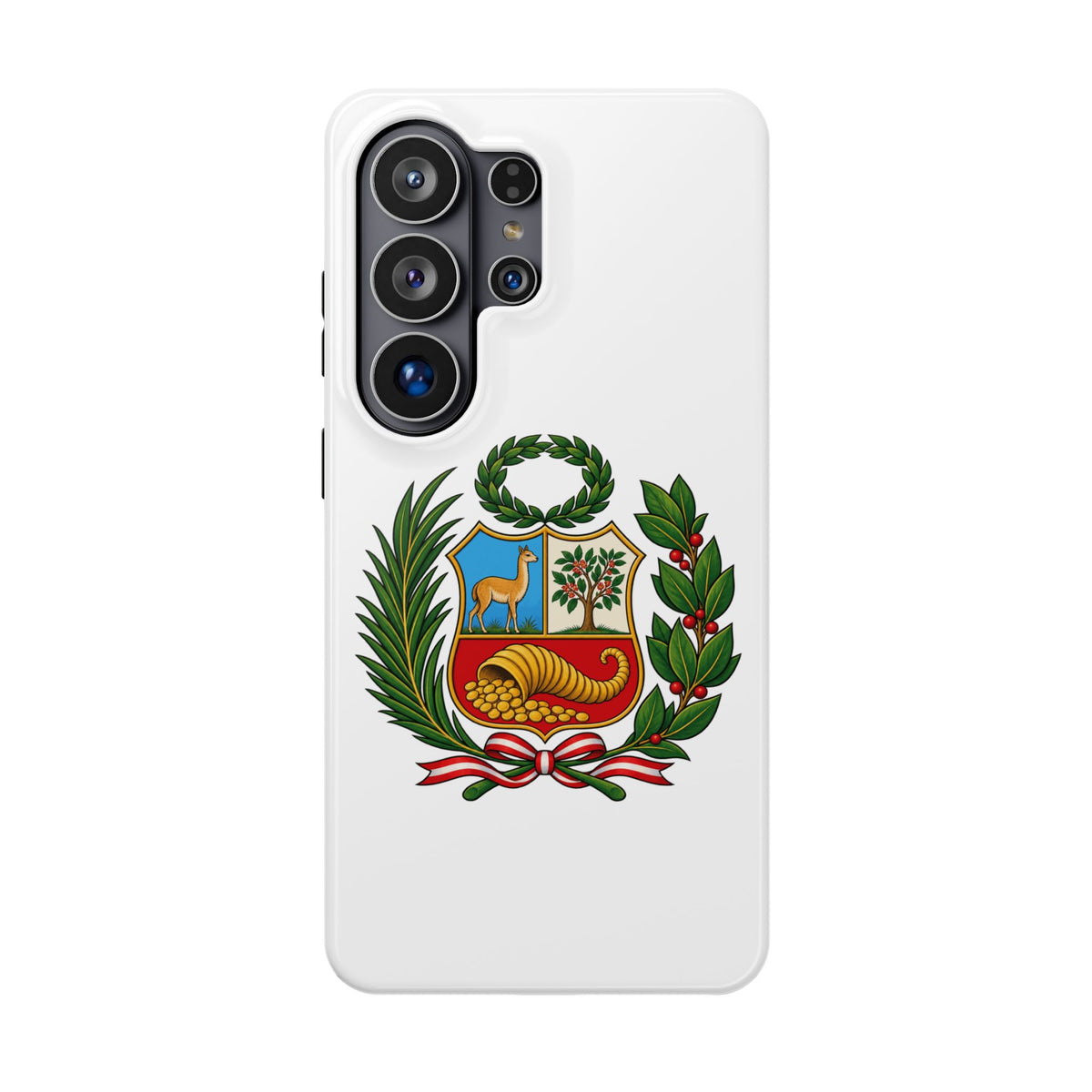 Best Peru Coat of Arms Phone Case - Escudo Nacional Gift