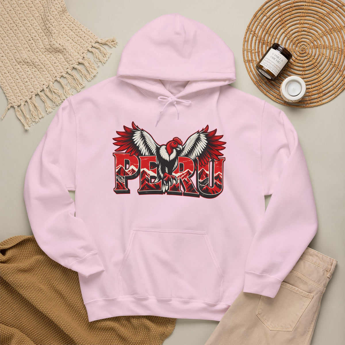 Best Peru Condor Hoodie - Peruvian Pullover