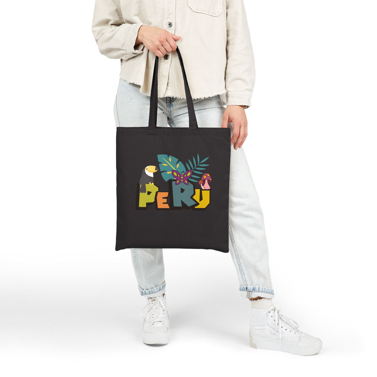 Best Peru Jungle Canvas Tote Bag - Peruvian