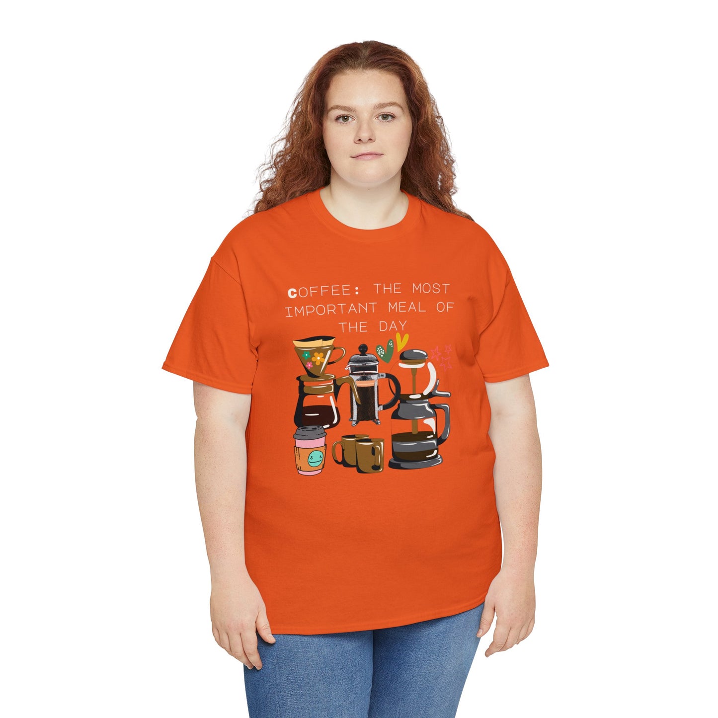 Best Unisex Coffee T-Shirt "Coffee: the most important meal of the day"