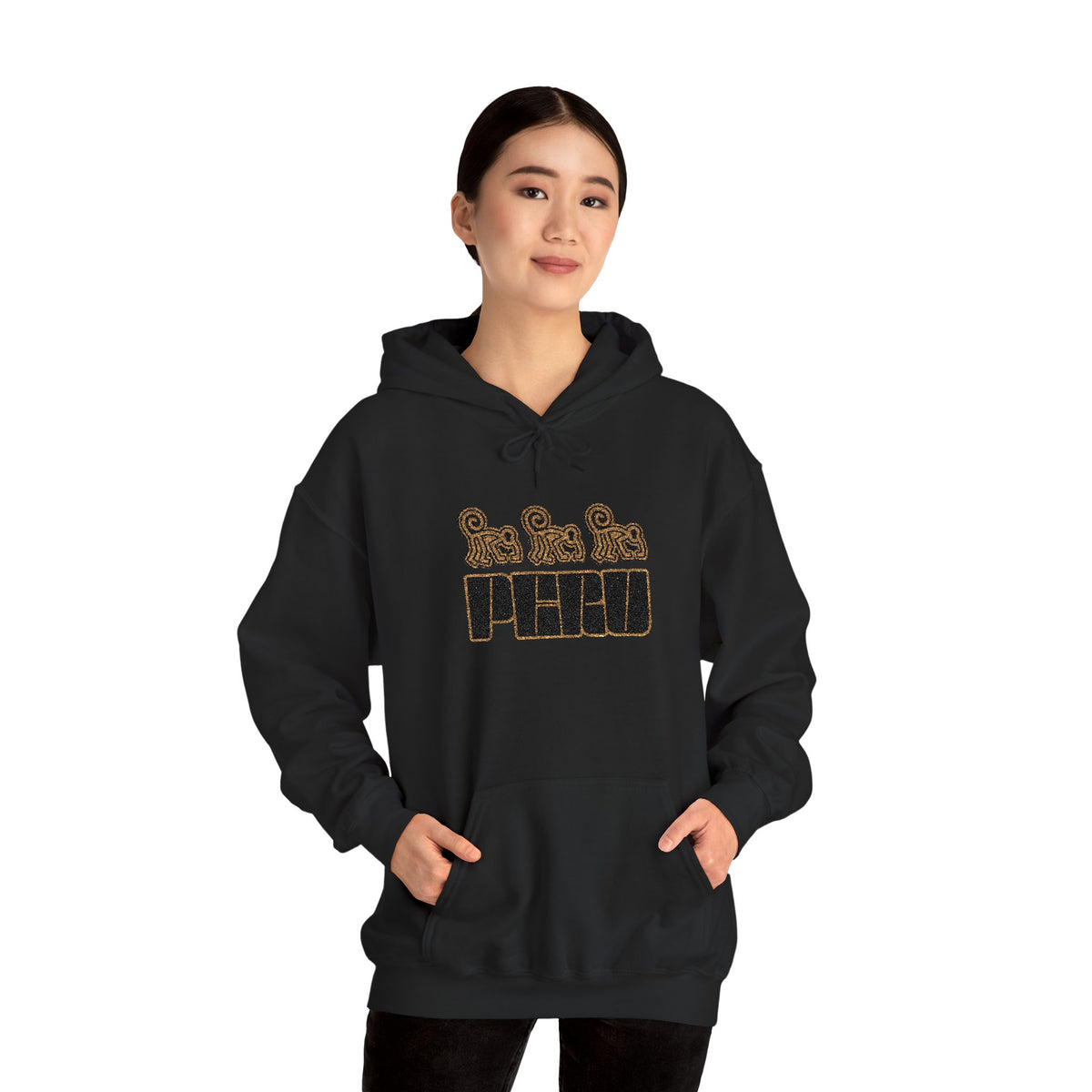 Best Nazca Lines Hoodie - Embroidered Monkey Peru Gift