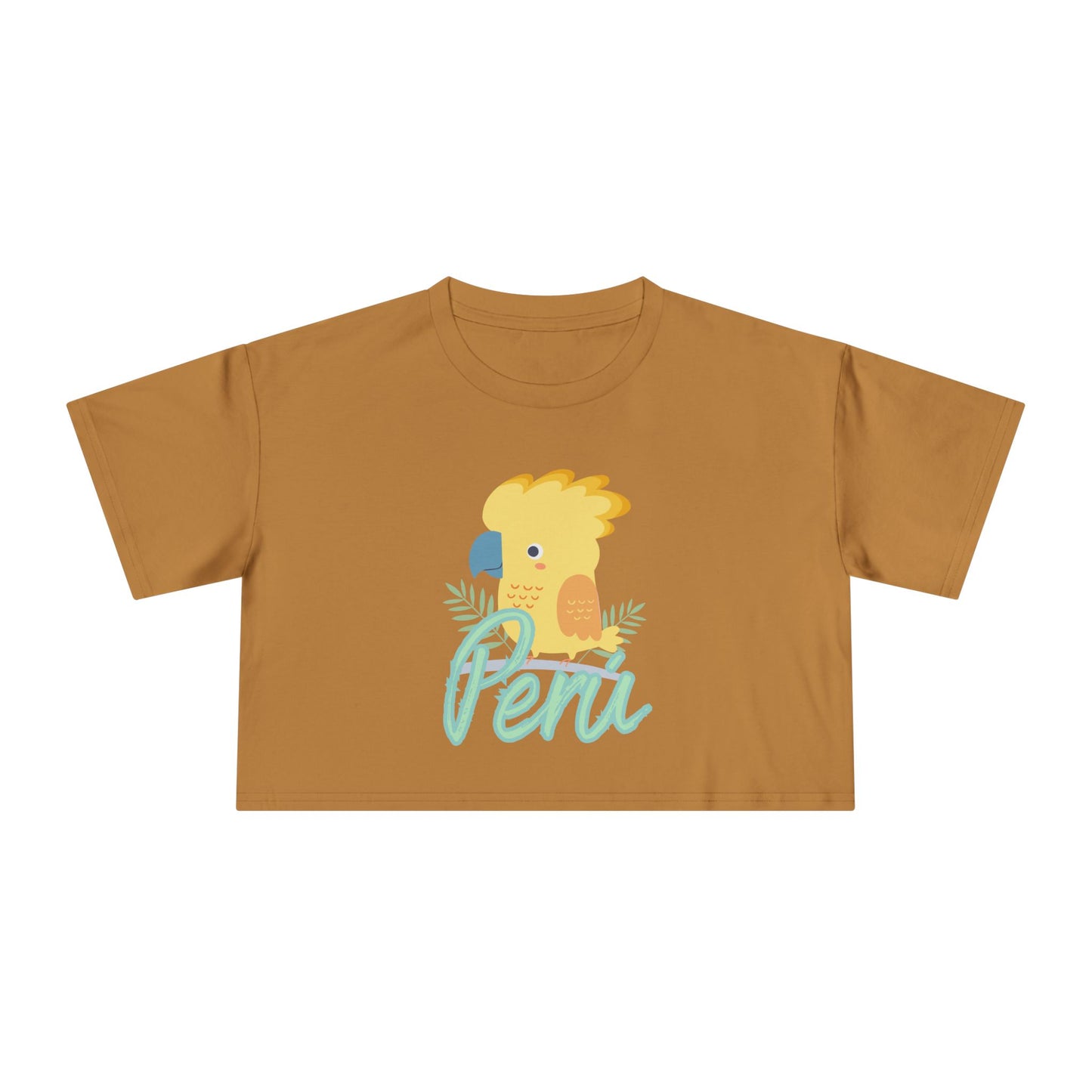 Best Peru Cockatoo Crop Top | Peruvian Gift USA
