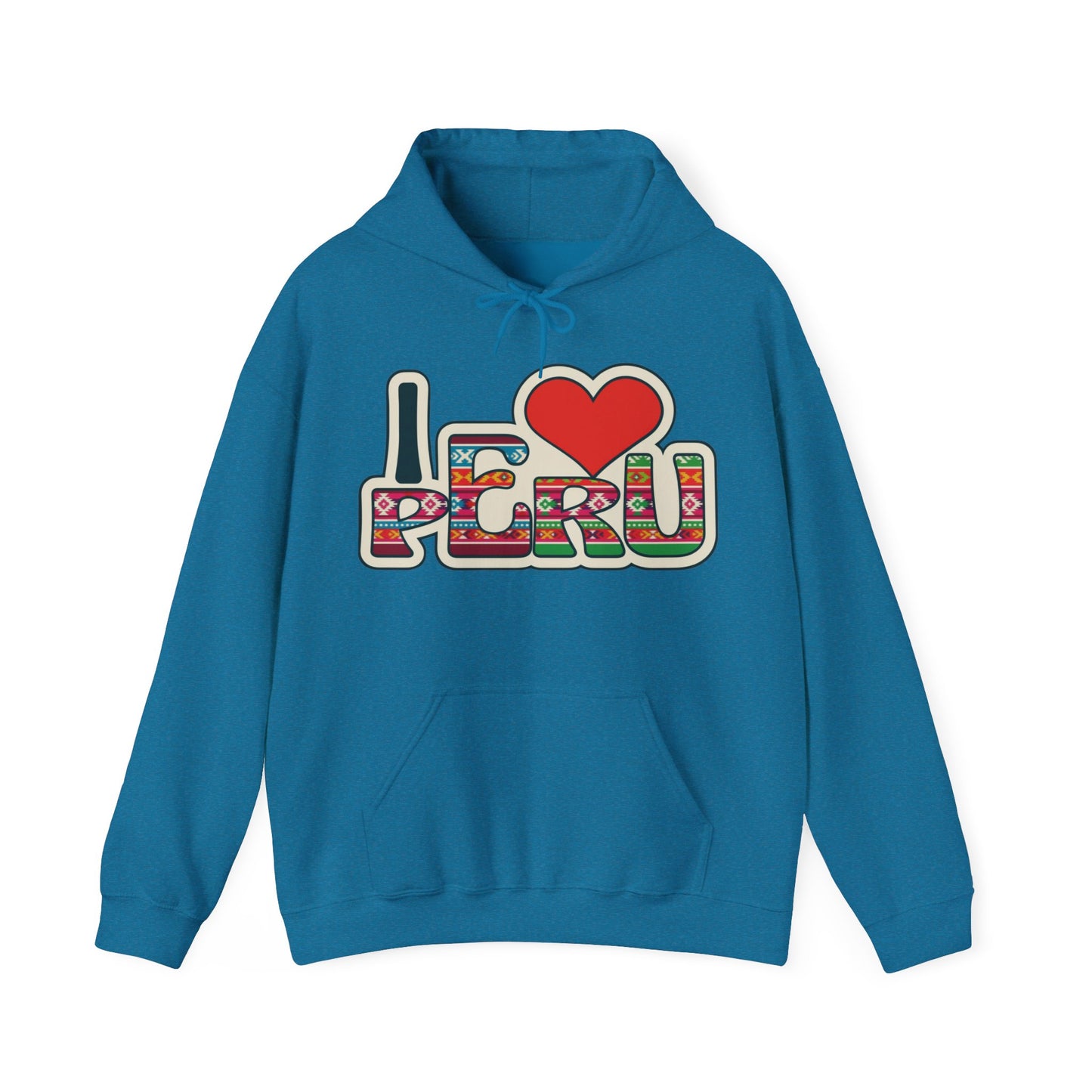 Best I Love Peru Unisex Hoodie - Peruvian Pride