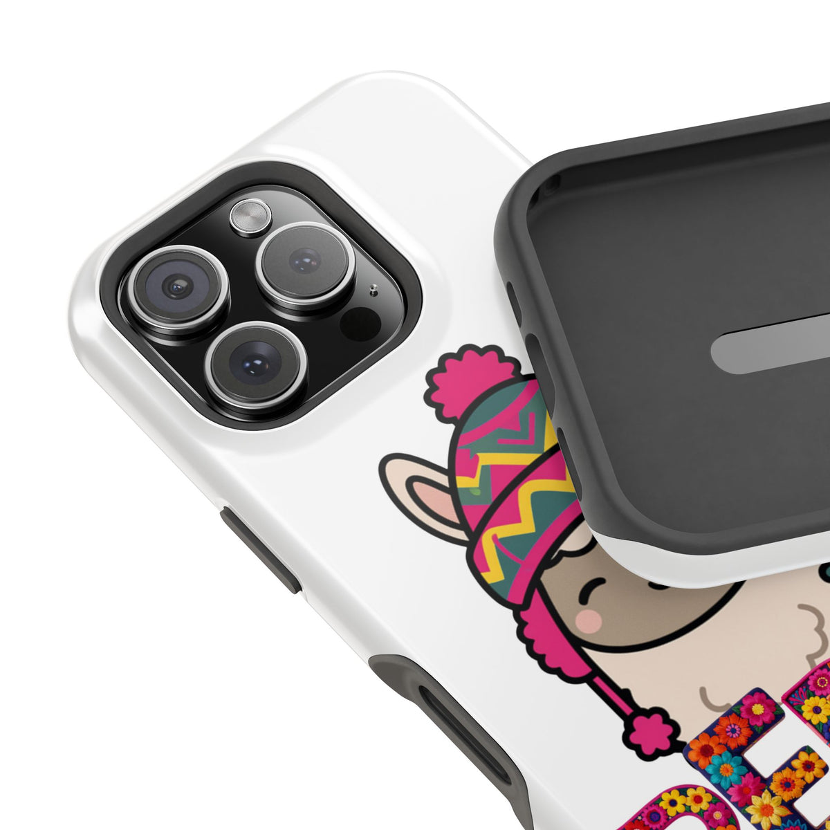 Best Peru Phone Case – Cute Llama with Chullo | Peruvian Gift