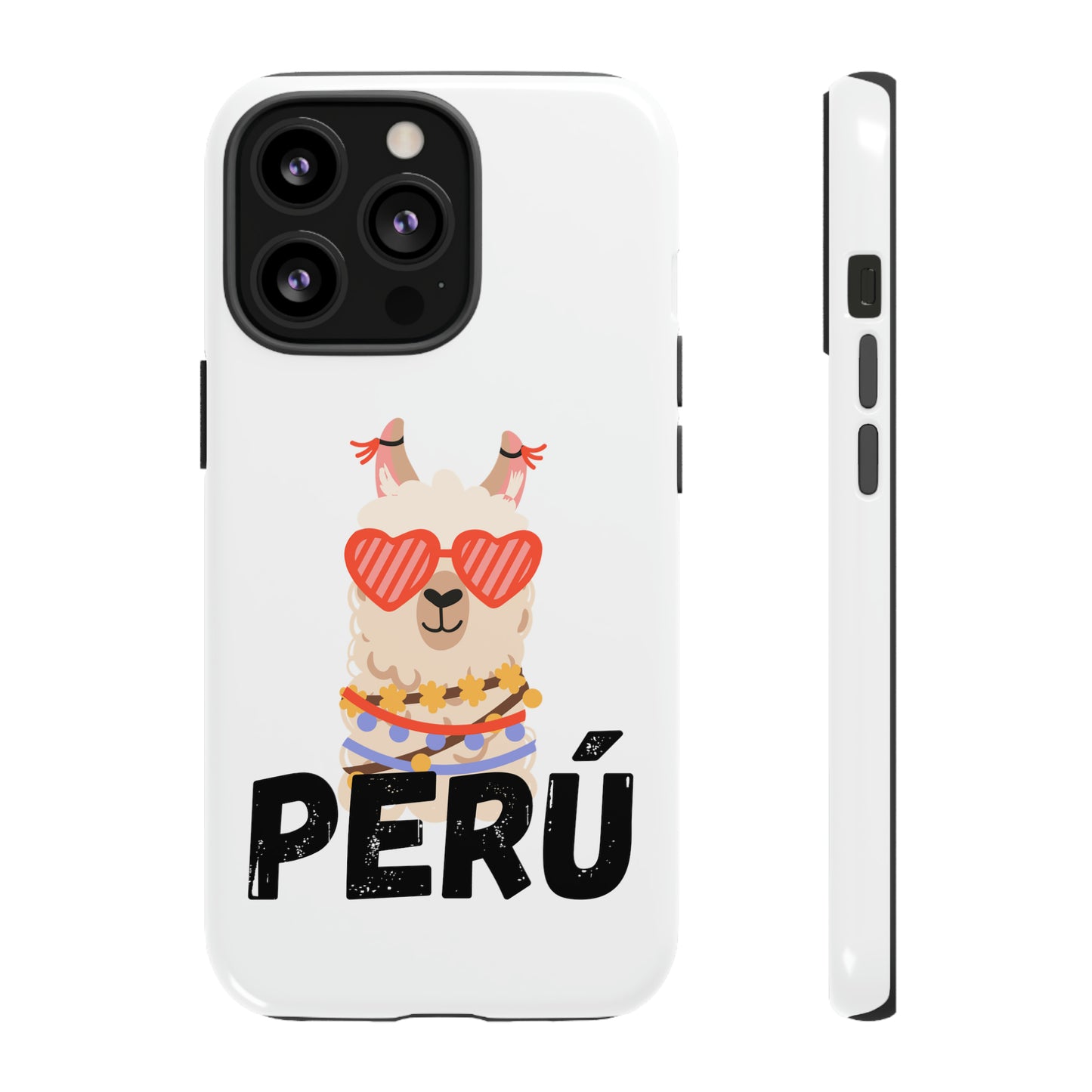 Tough iPhone  Cases "Peruvian Llama"