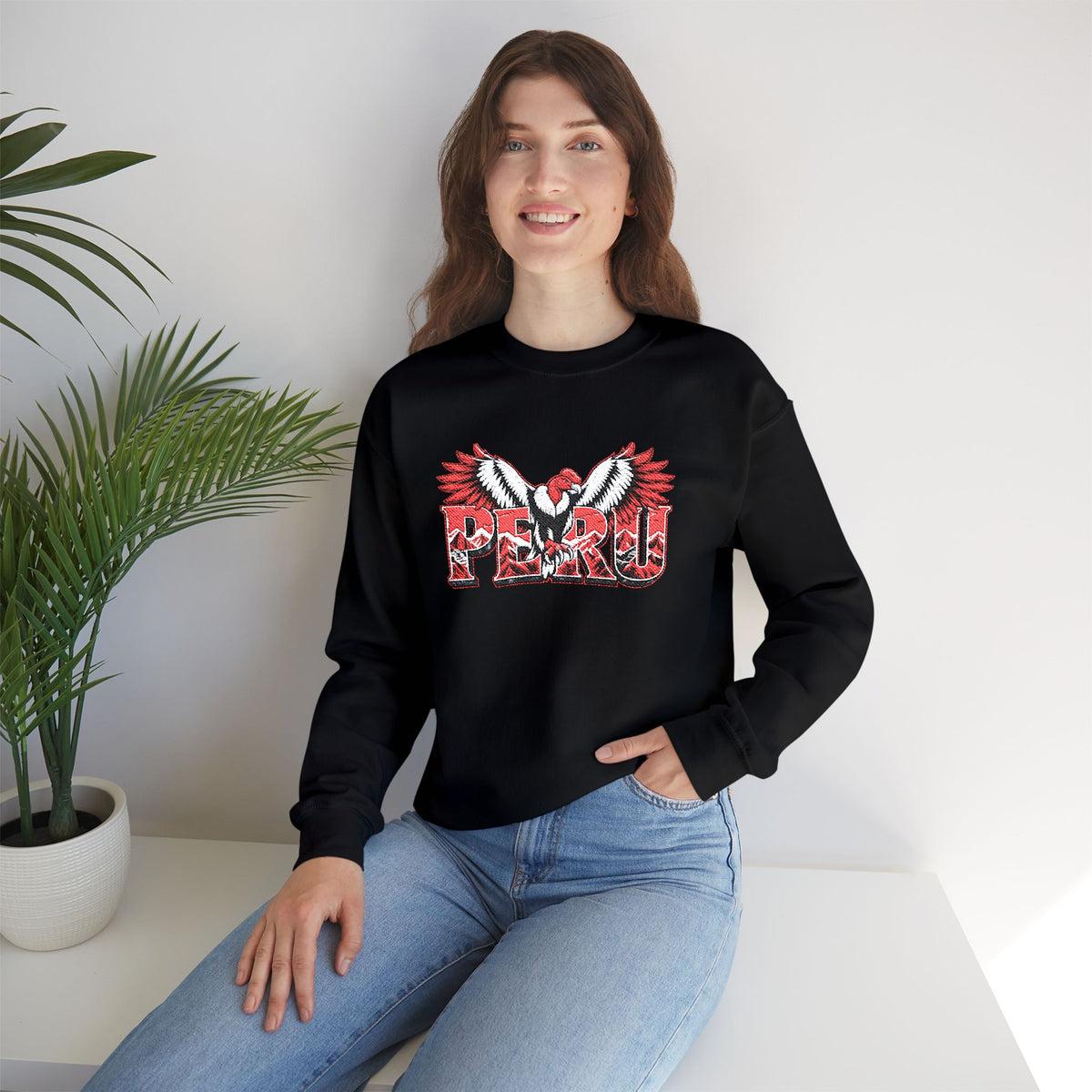 Best Peru Condor Embroidered Sweatshirt USA