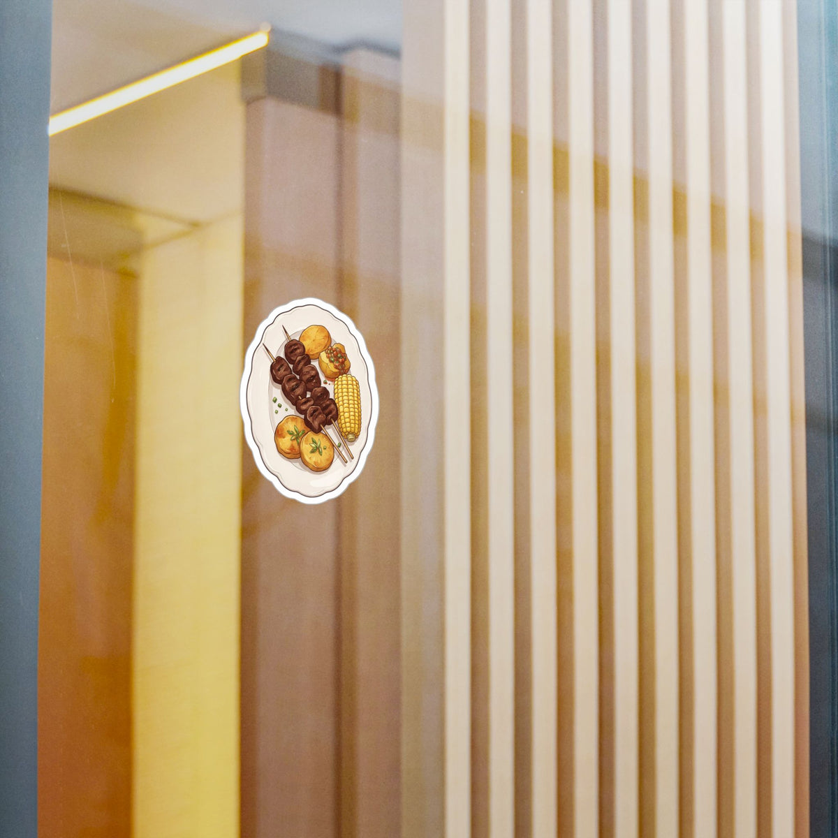 Best Anticuchos Sticker - Peruvian Food Vinyl Decal Gift
