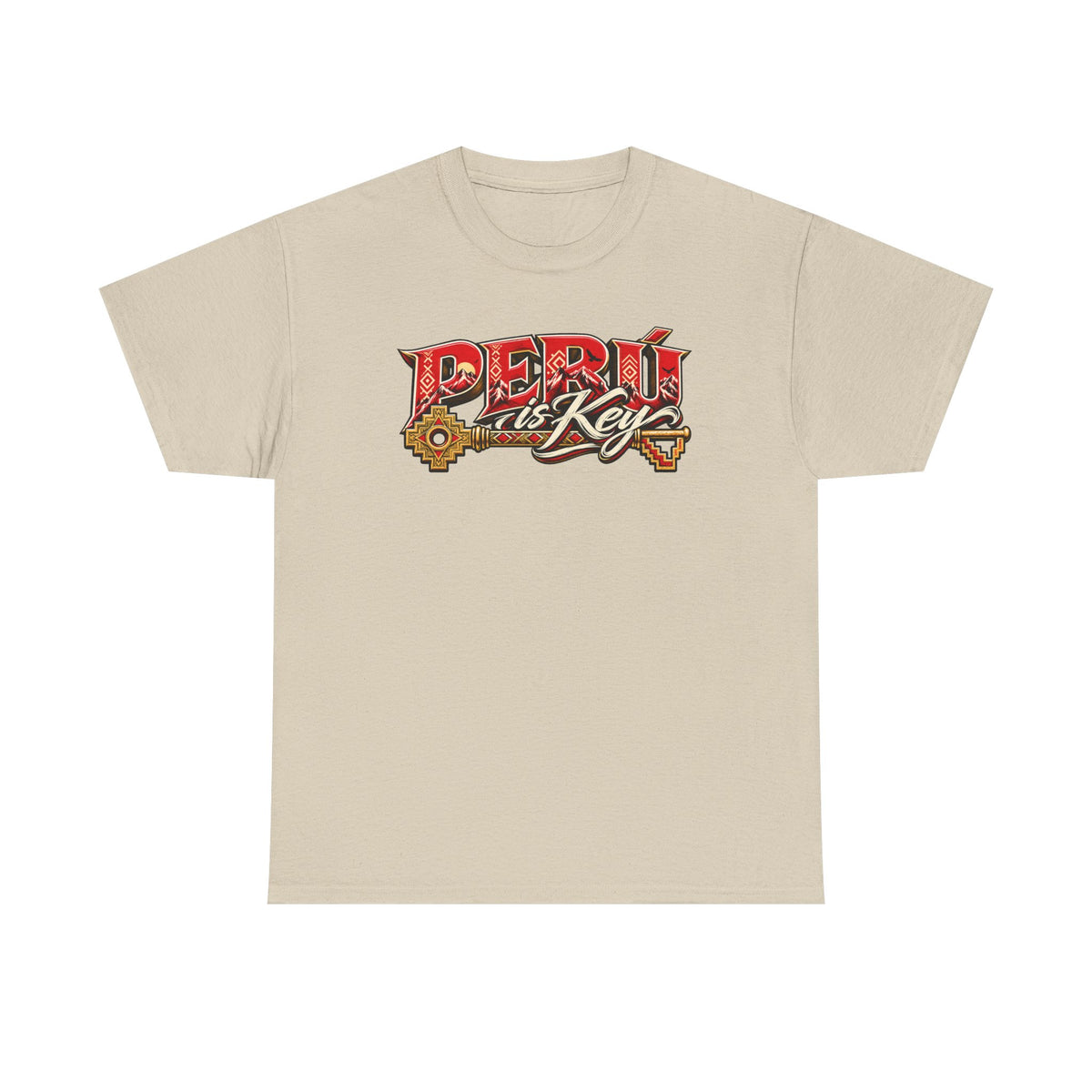 Best Peru is Key T-Shirt - Andes Sun & Condor Peruvian Tee