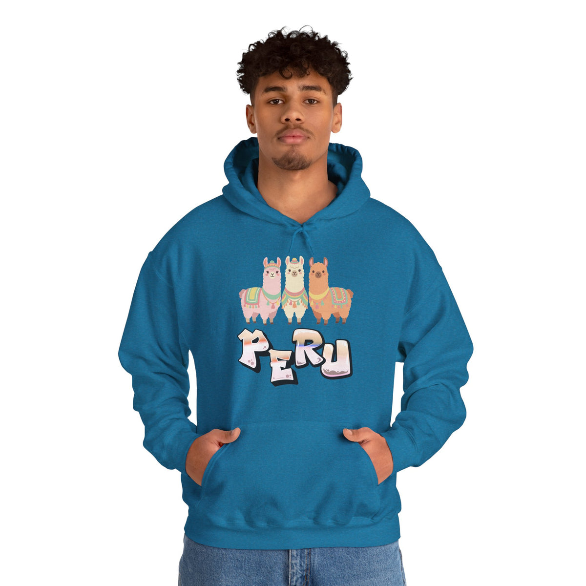 Best Peru Three Llamas Hoodie - Peruvian Pullover