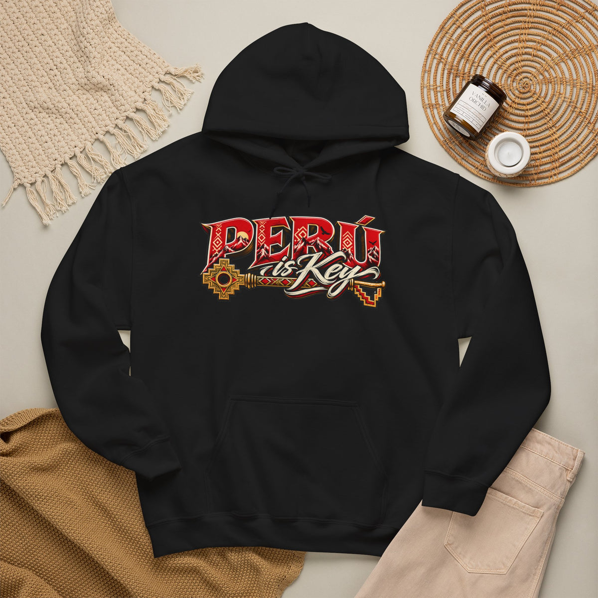 Best Peru is Key Hoodie - Andes & Chakana Peruvian Gift