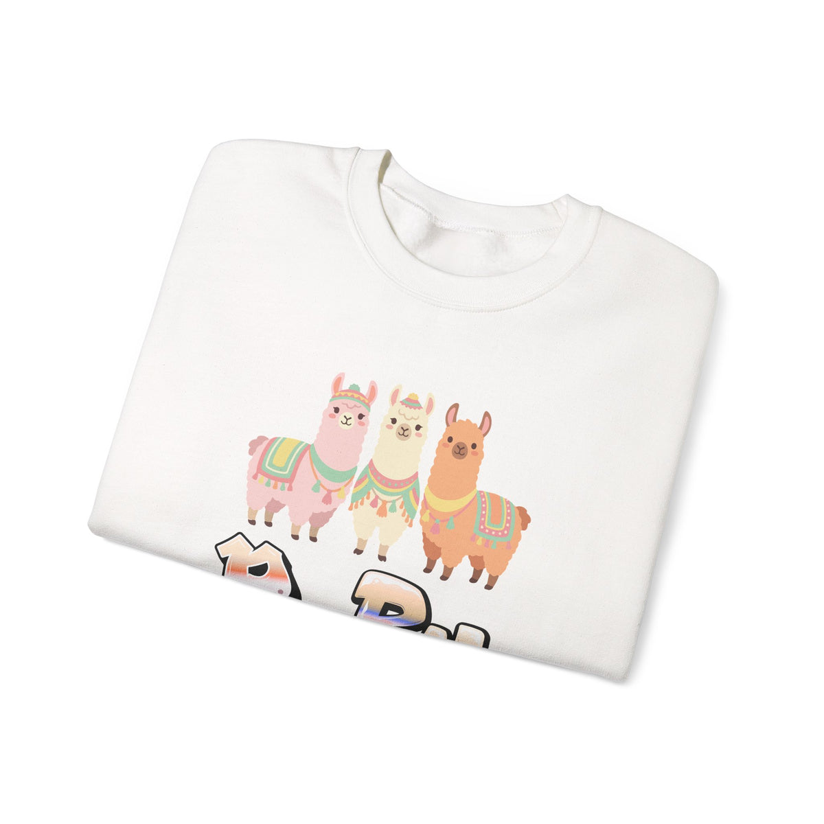 Best Pastel Llama Peru Sweatshirt - Cute Llamas Crewneck