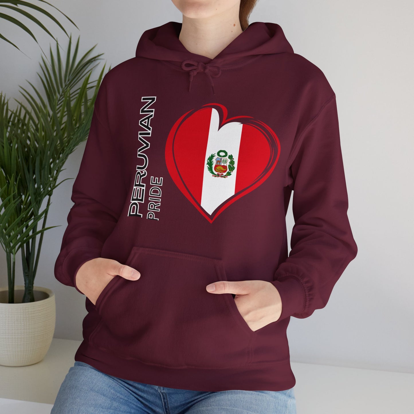 Best Unisex Hoodie "Peru Flag"