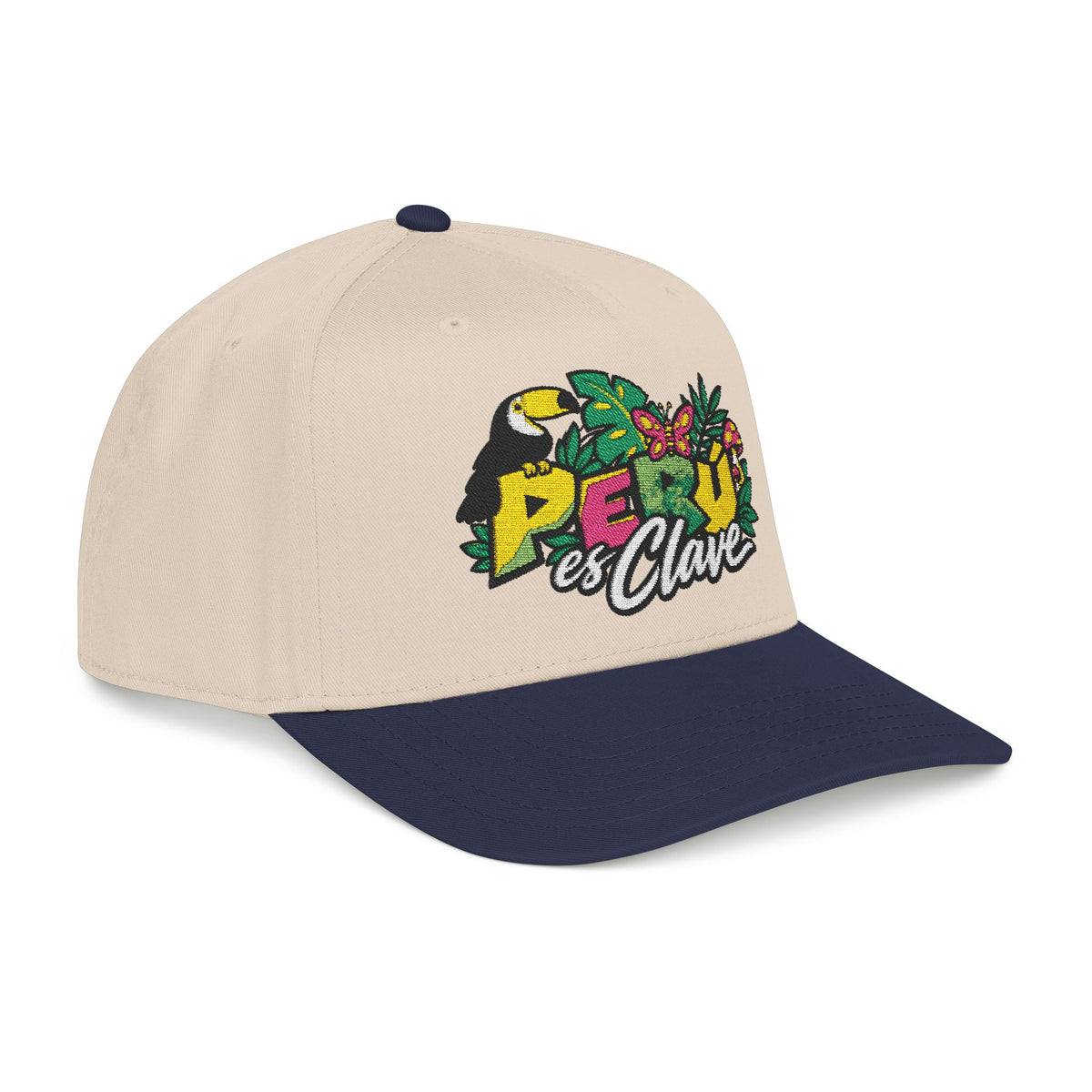 Best Perú es Clave Hat - Embroidered Amazon Toucan Cap