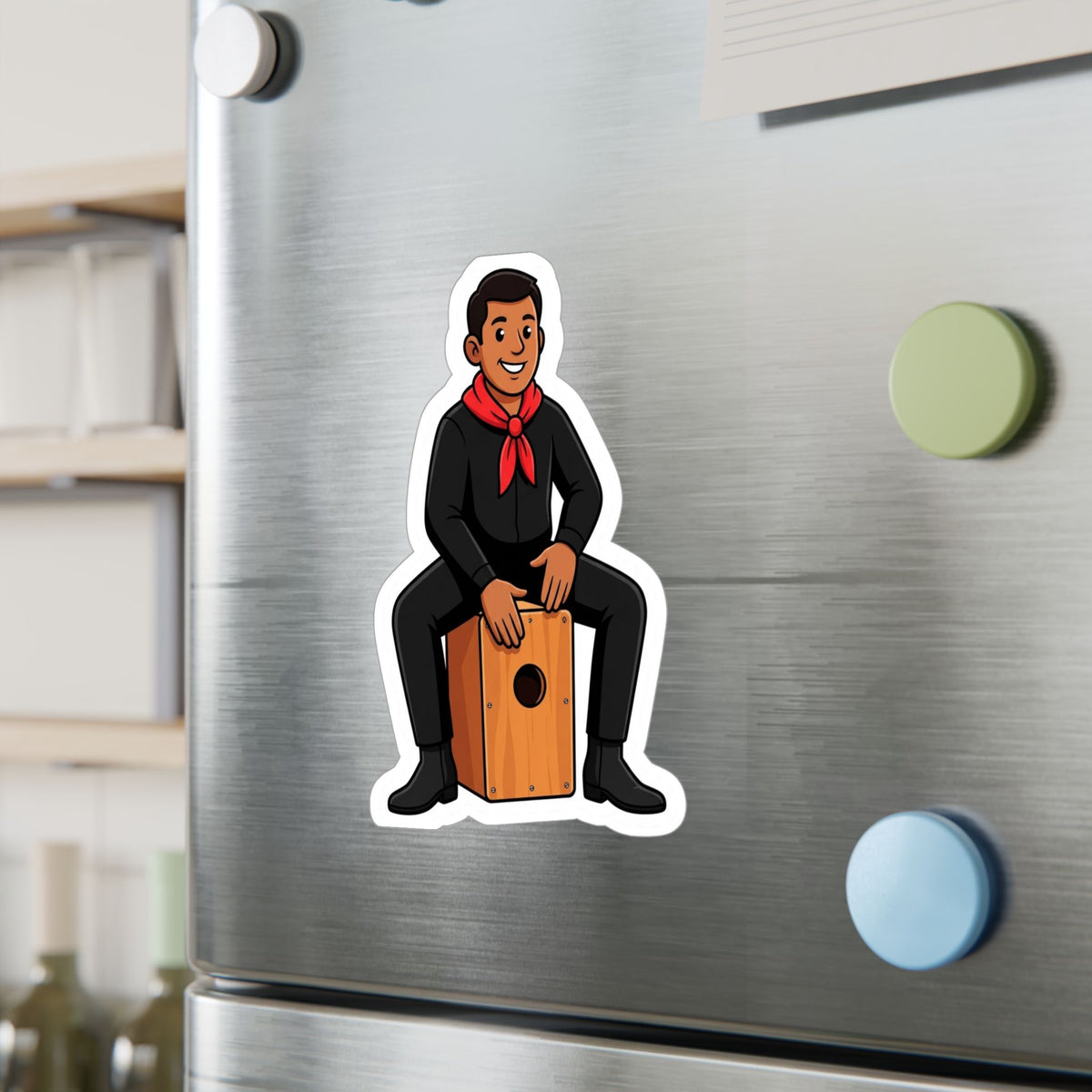 Best Peruvian Cajón Sticker - Afro-Peruvian Music Decal