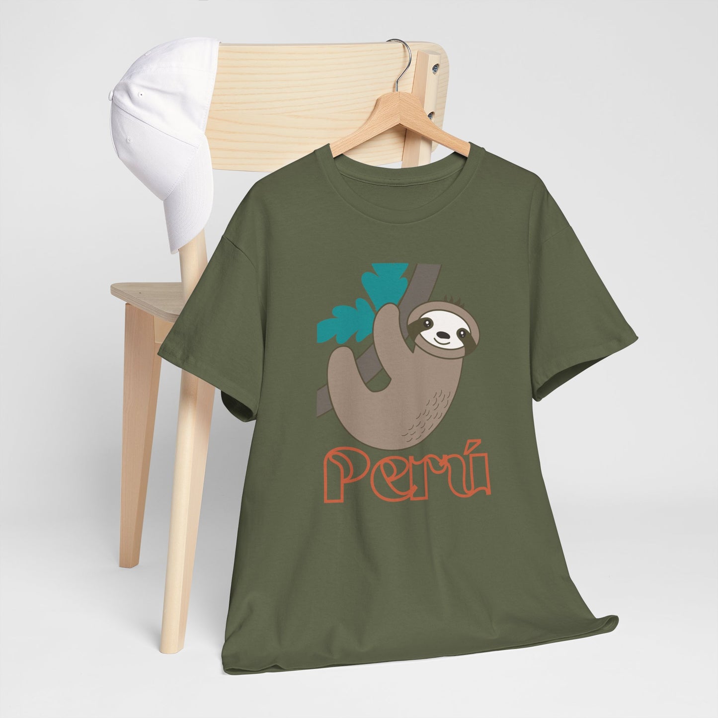 Best Peru Sloth T-Shirt USA Unisex Jungle Pride Tee