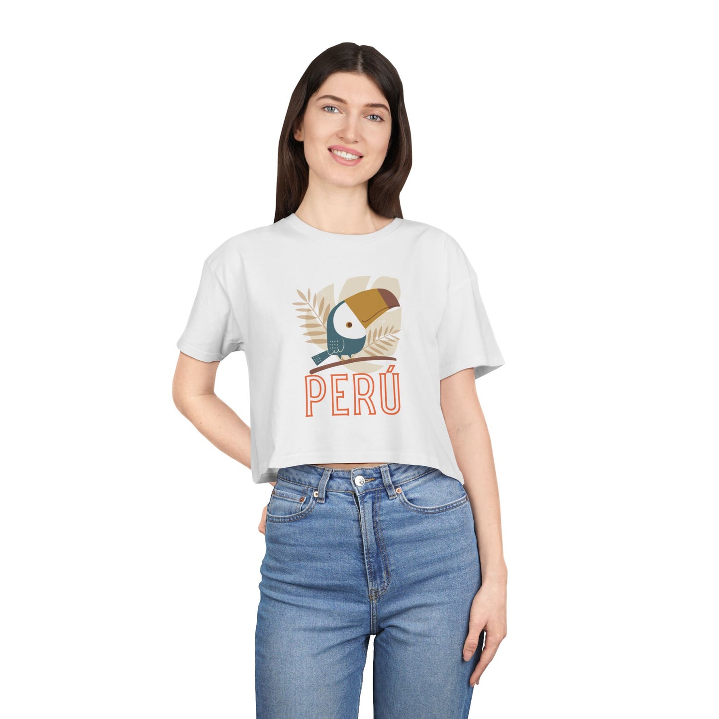 Best Peru Toucan Crop Top | Peruvian Gift USA