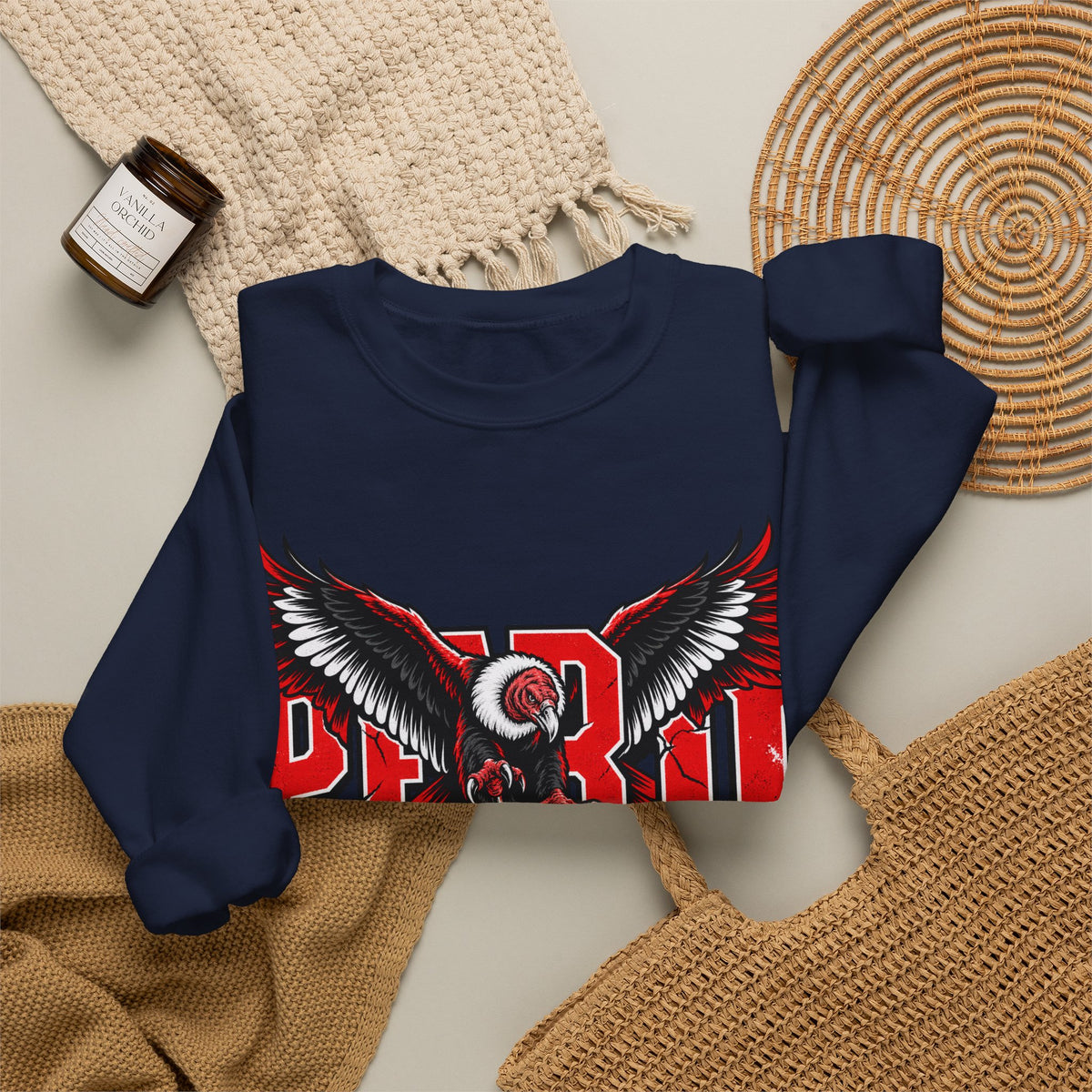 Best Peru Varsity Sweatshirt - Condor Crewneck Fan Gift