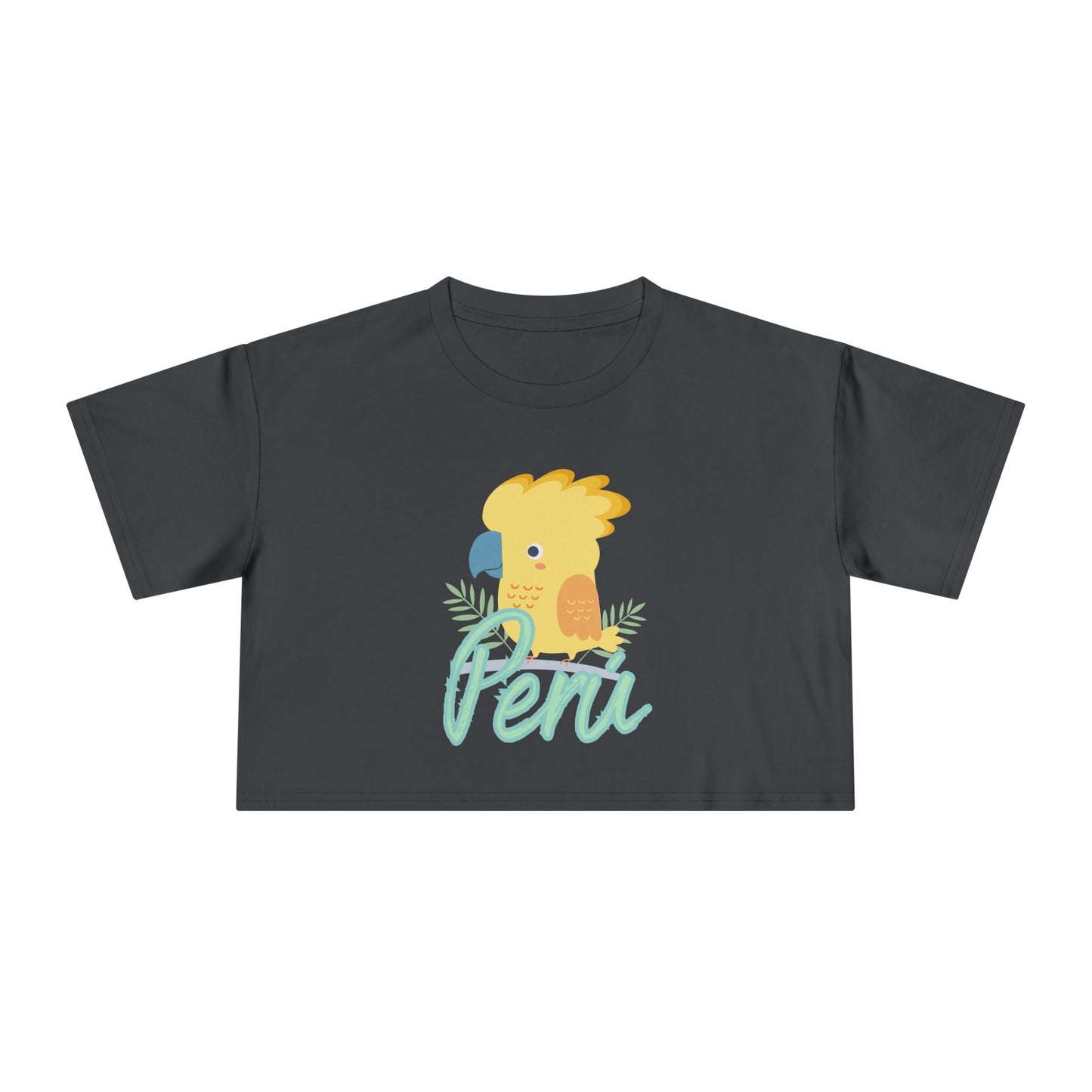 Best Peru Cockatoo Crop Top | Peruvian Gift USA