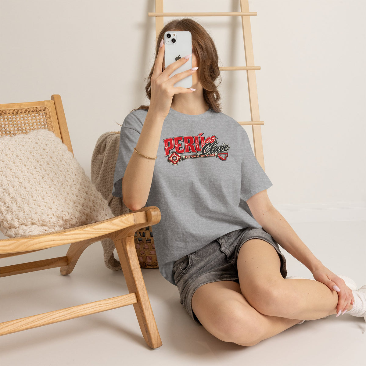 Best Perú es Clave T-Shirt - Chakana Key Peruvian Tee Gift
