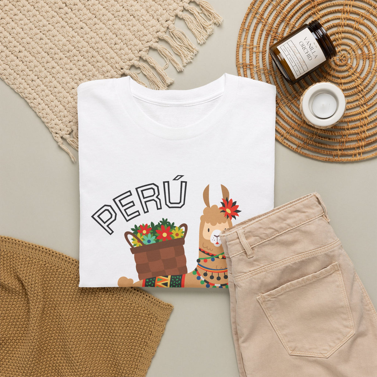 Best Peru Llama T-Shirt USA Unisex Andean Llama Pride Tee