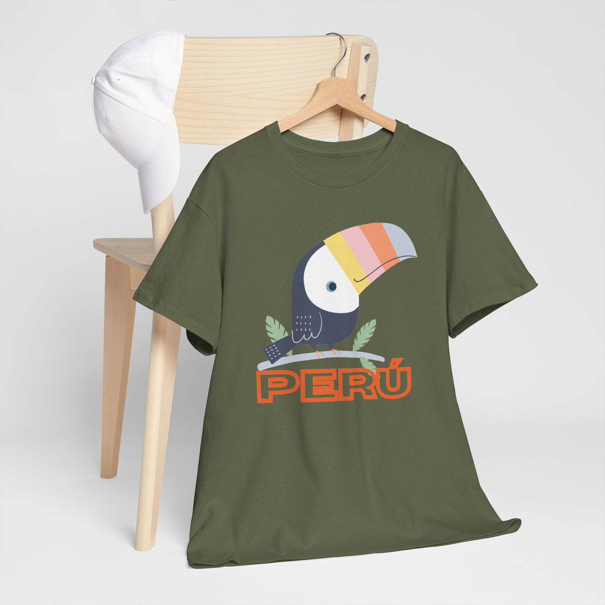 Best Peru Colorful Toucan T-Shirt USA Unisex Tropical Bird Tee