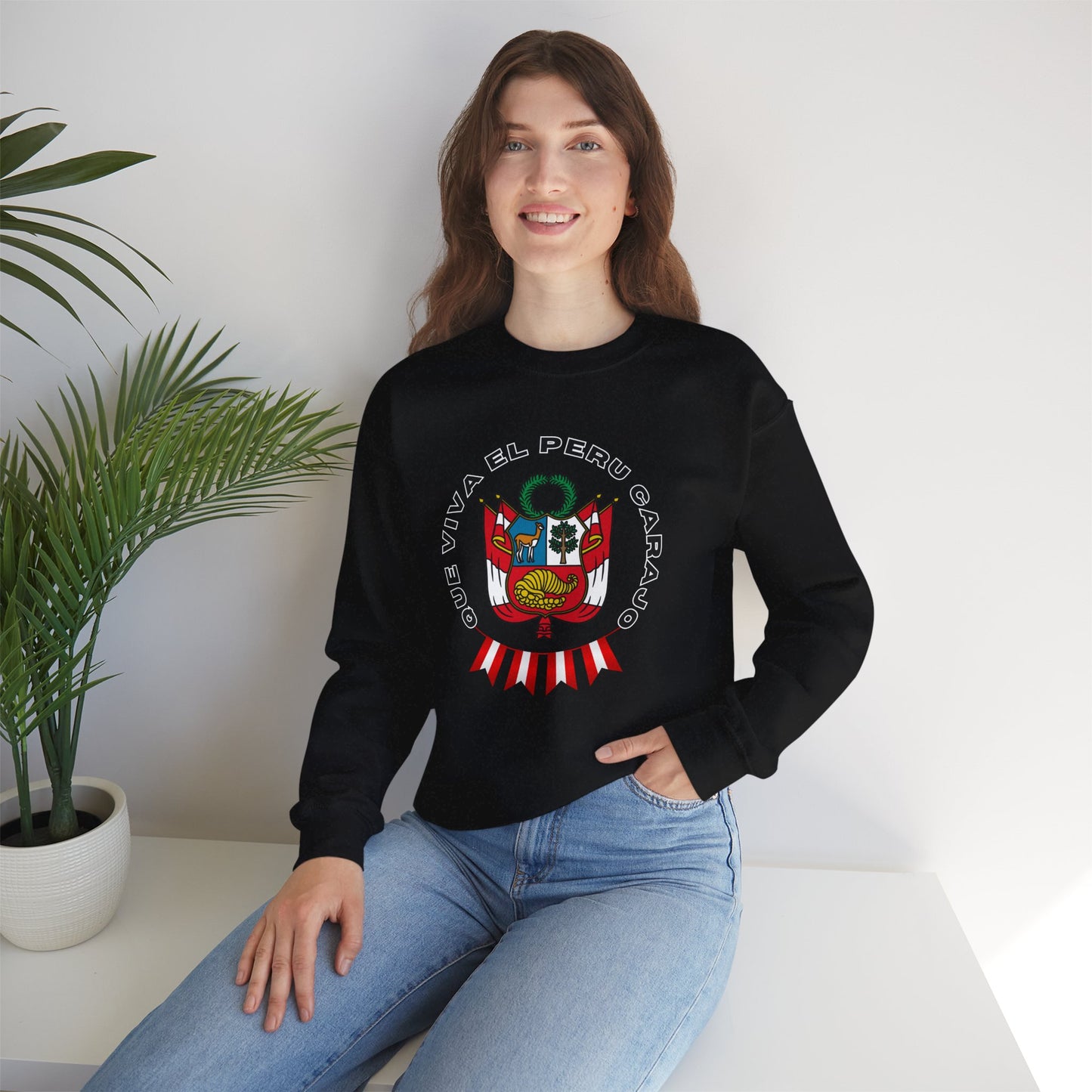 Best Peruvian Unisex Sweatshirt "PERU Escarapela"