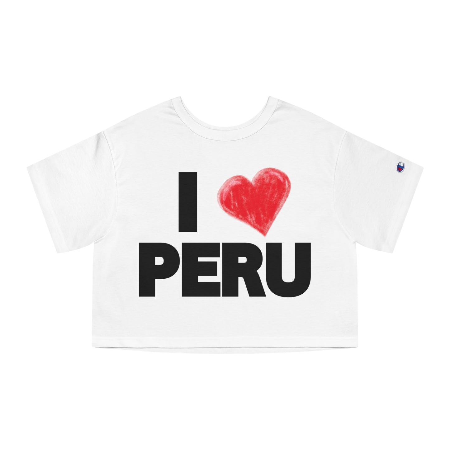 Champion Peruvian Cropped T-Shirt Champion "Love Peru"