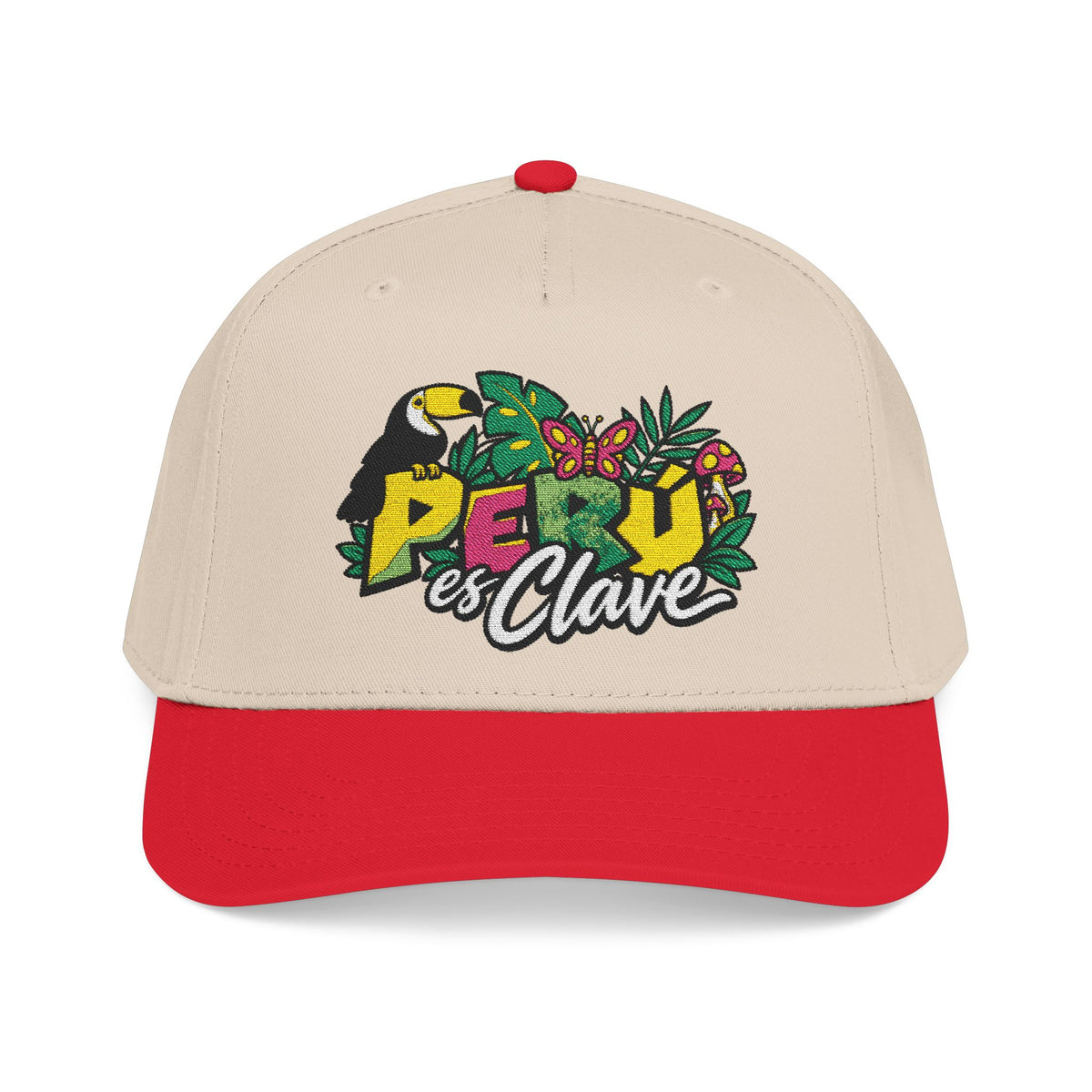 Best Perú es Clave Hat - Embroidered Amazon Toucan Cap