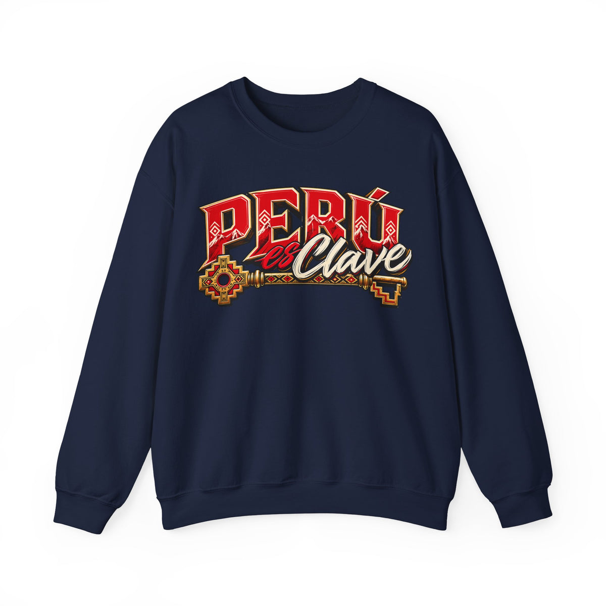 Best Perú es Clave Sweatshirt - Gold Key & Andes Crewneck