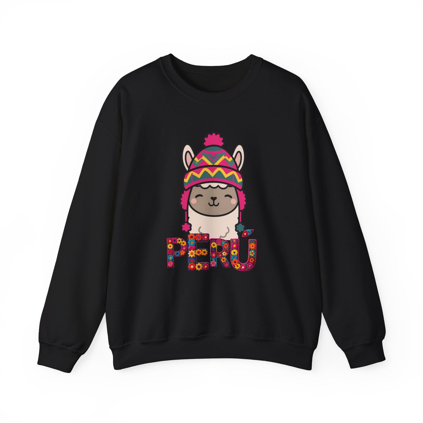 Best Peru Llama Chullo Sweatshirt - Cute Peruvian Tee