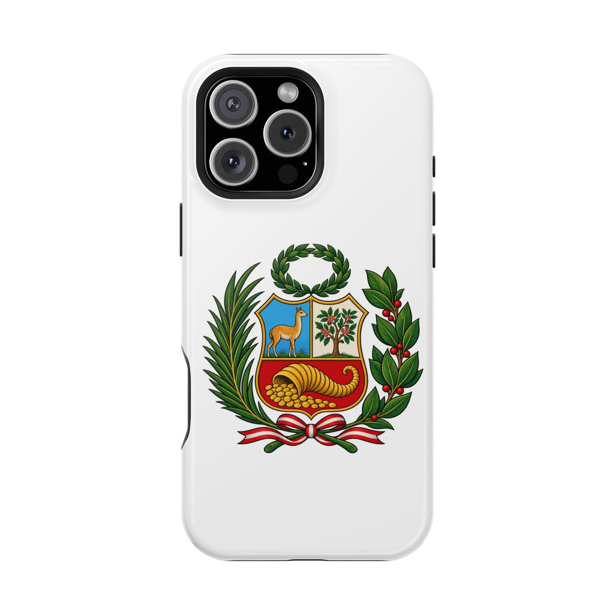 Best Peru Coat of Arms Phone Case - Escudo Nacional Gift