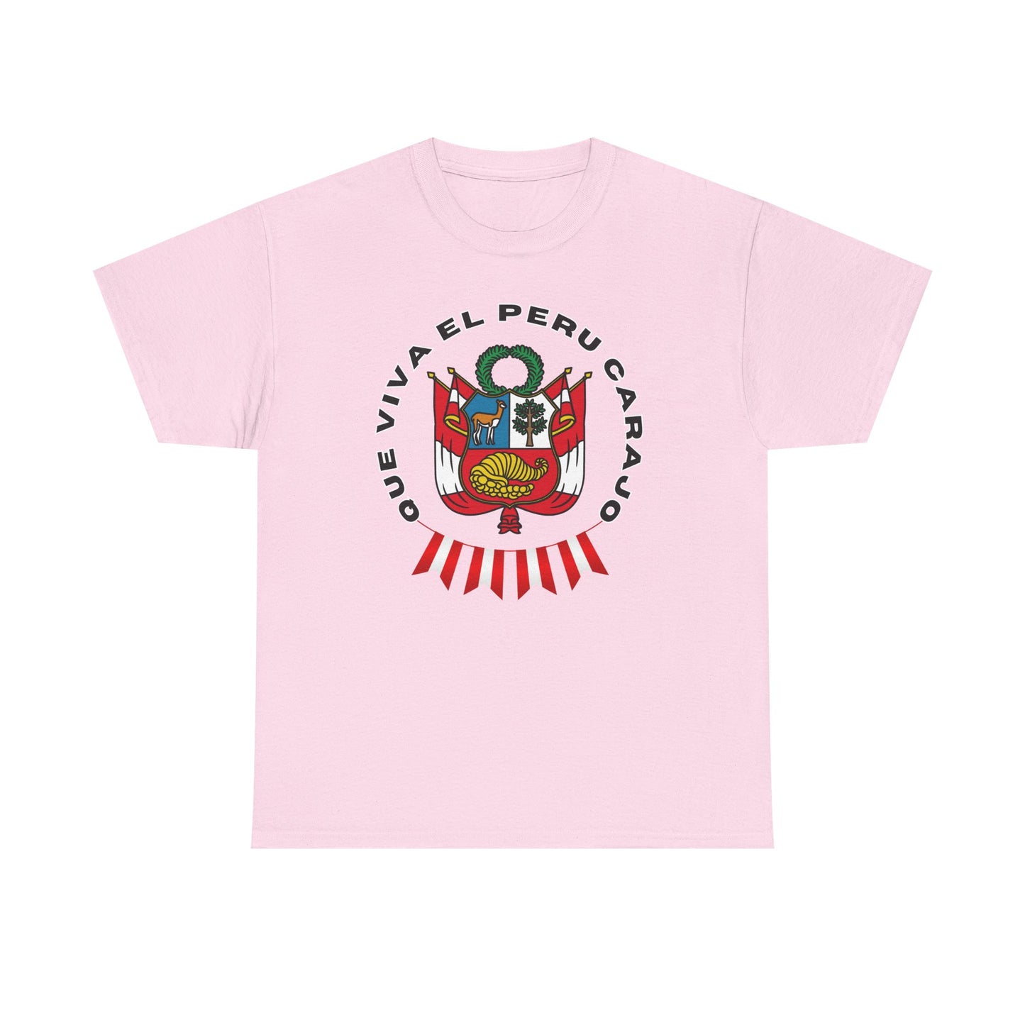 Best Que Viva El Peru Carajo T-Shirt USA Unisex Pride Tee