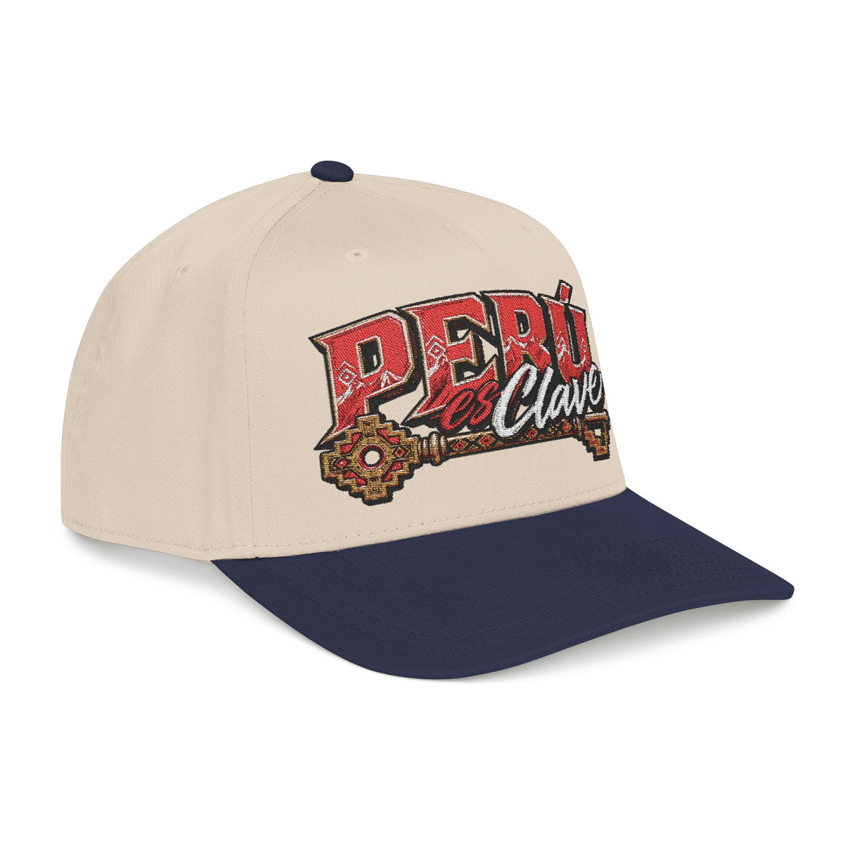 Best Peru Es Clave Embroidered Cap USA