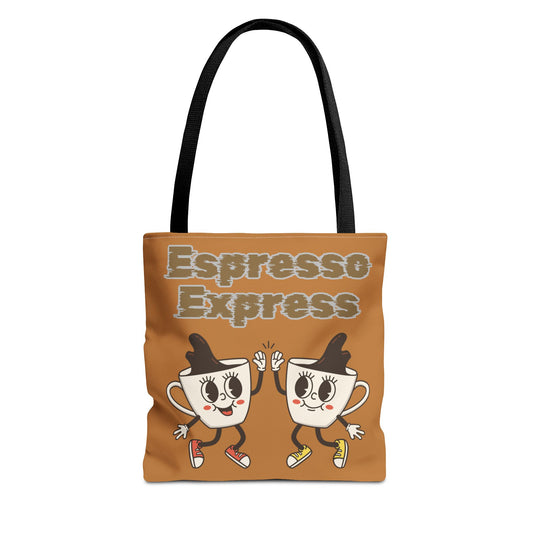 Best CoffeeTote Bag That's Serving Espresso Express Vibes: High Five for Caffeine