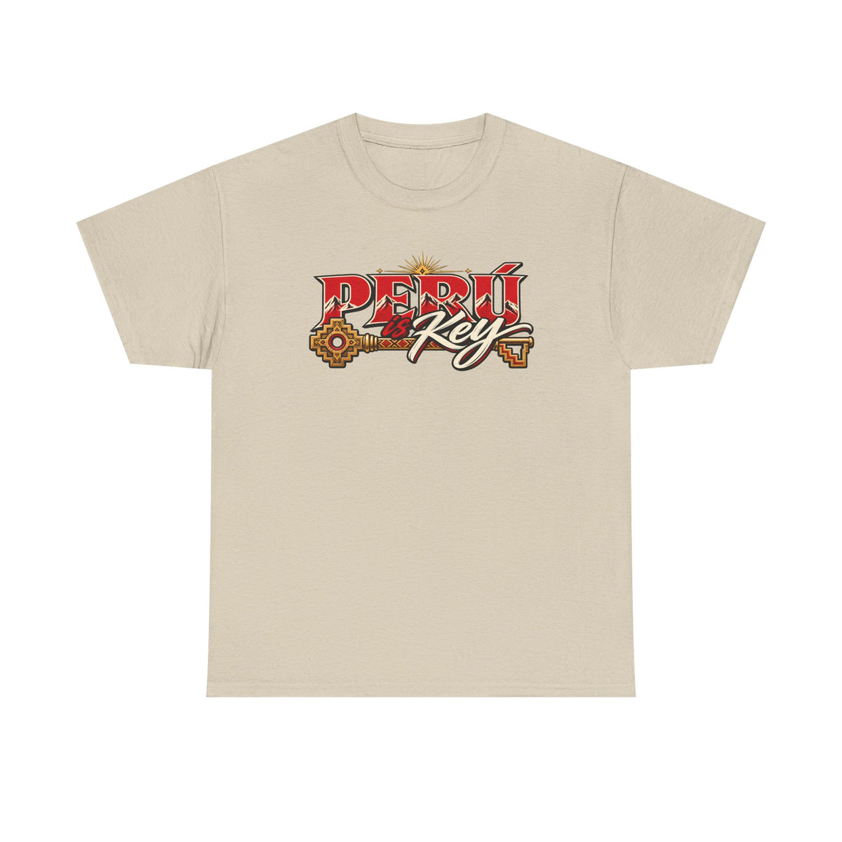Best Peru is Key T-Shirt - Golden Sun Andes Peruvian Tee