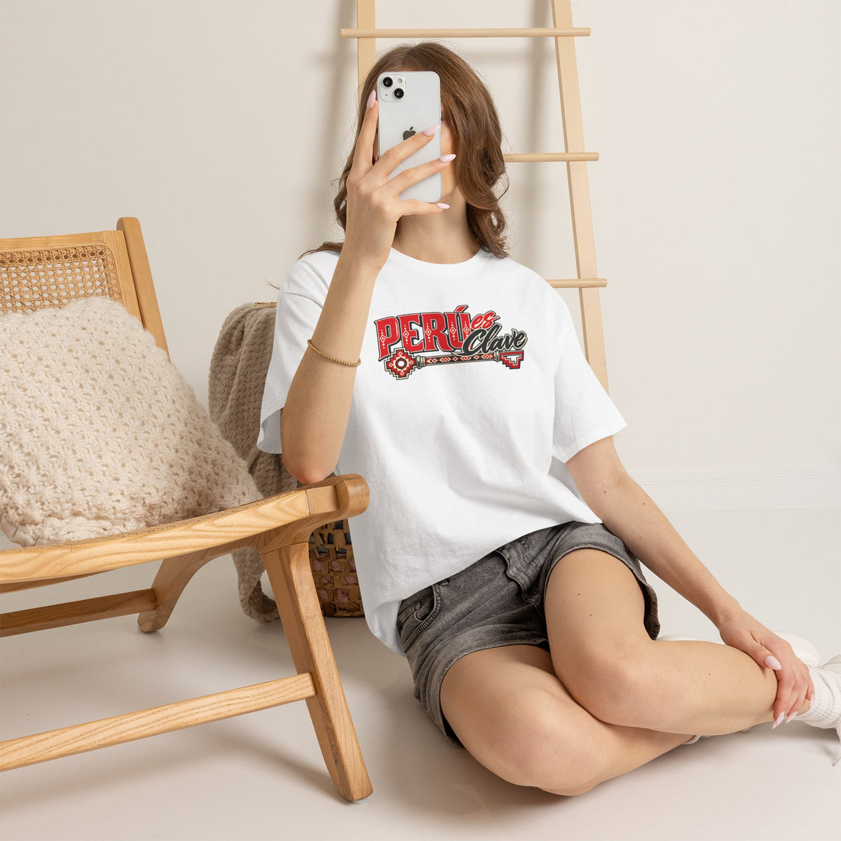 Best Perú es Clave T-Shirt - Chakana Key Peruvian Tee Gift
