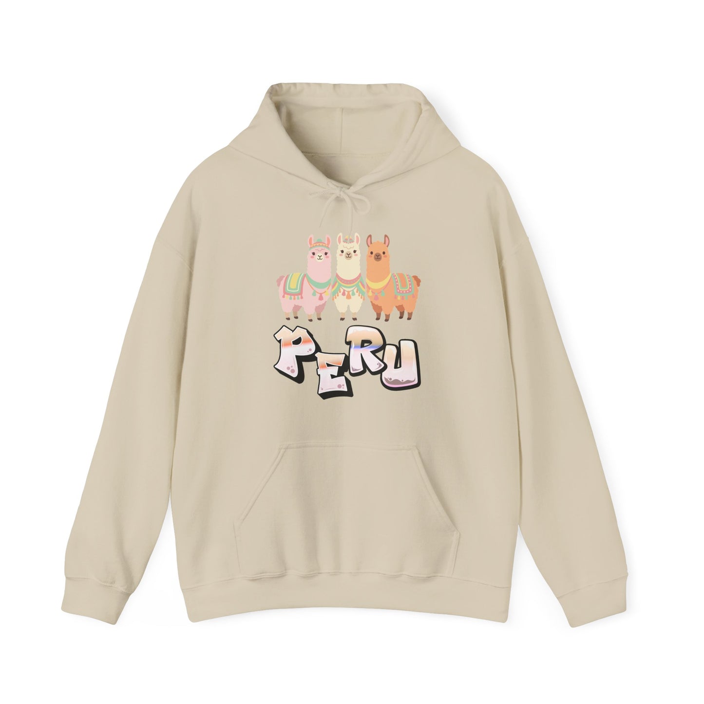 Best Peru Three Llamas Hoodie - Peruvian Pullover