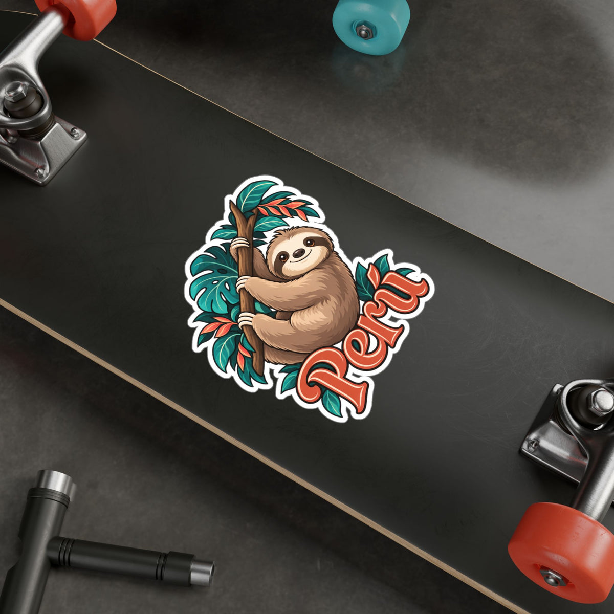 Best Peru Sloth Sticker - Cute Amazon Perezoso Vinyl Decal