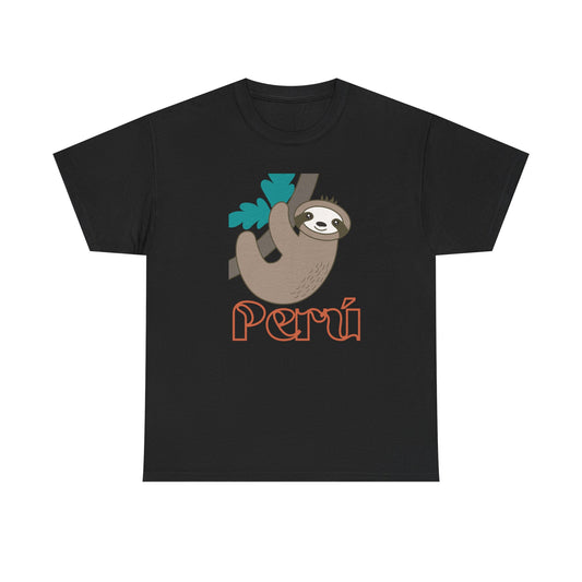 Best Peru Sloth T-Shirt USA Unisex Jungle Pride Tee