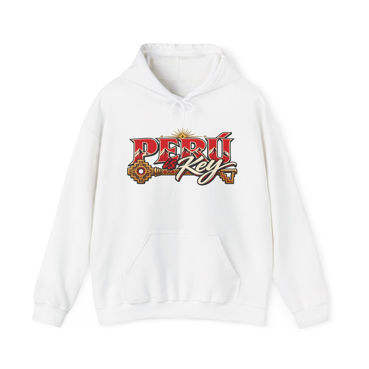 Best Peru is Key Hoodie - Golden Sun & Andes Peruvian Gift