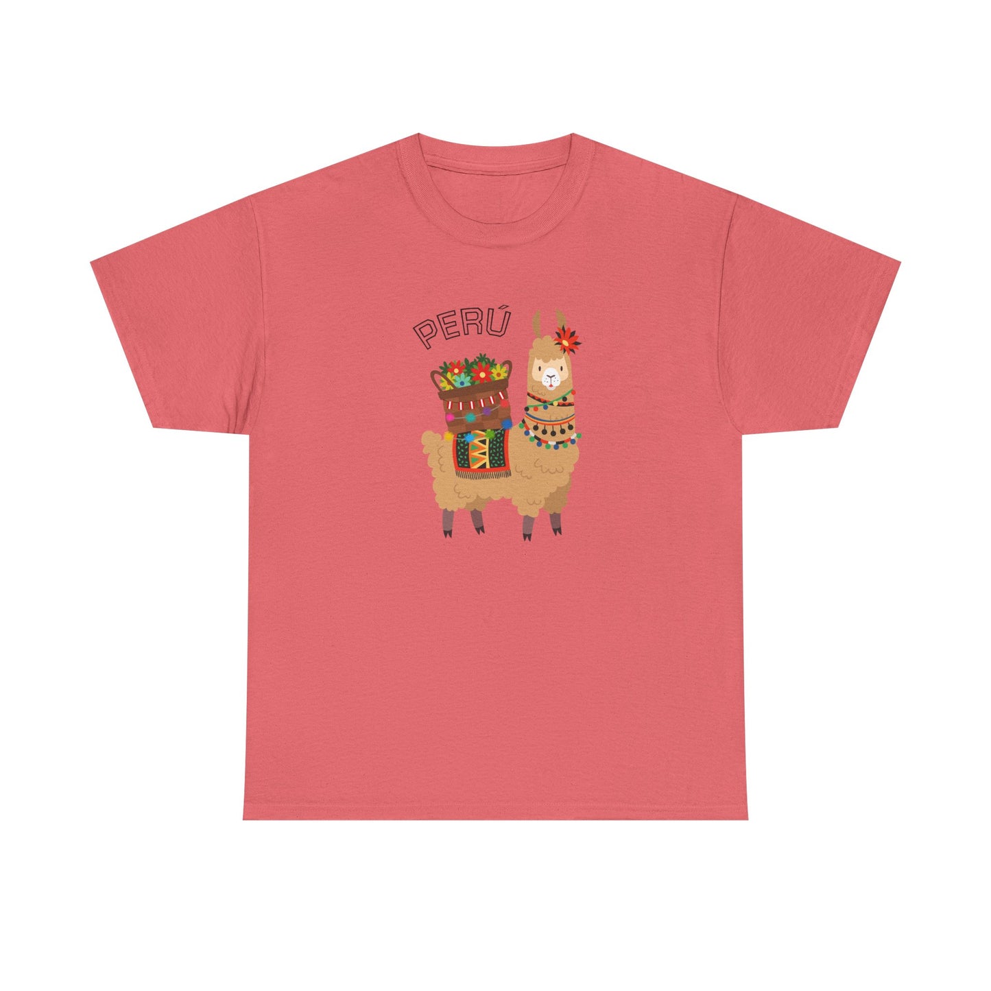 Best Peru Llama T-Shirt USA Unisex Andean Llama Pride Tee