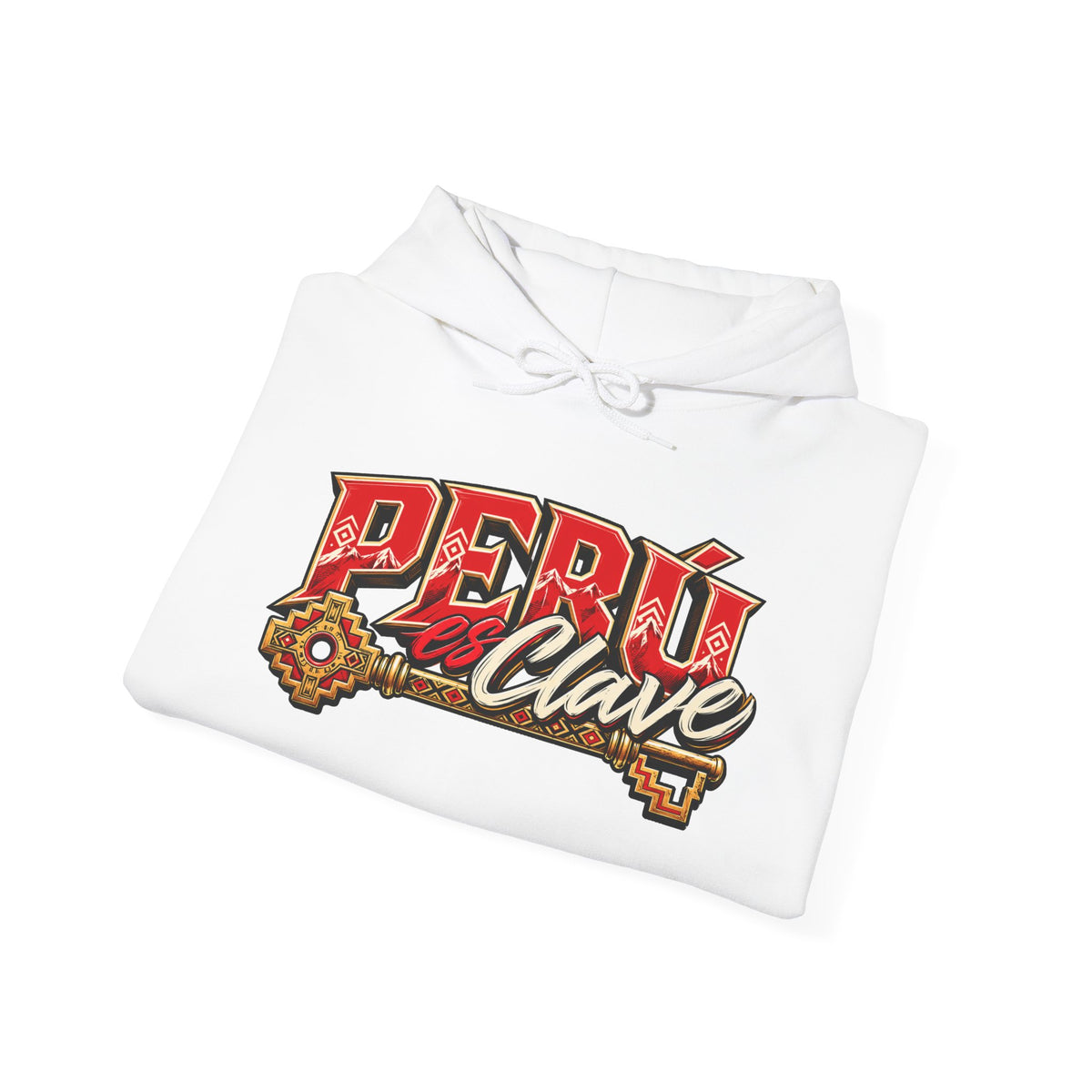 Best Perú es Clave Hoodie - Gold Key & Andes Design Gift