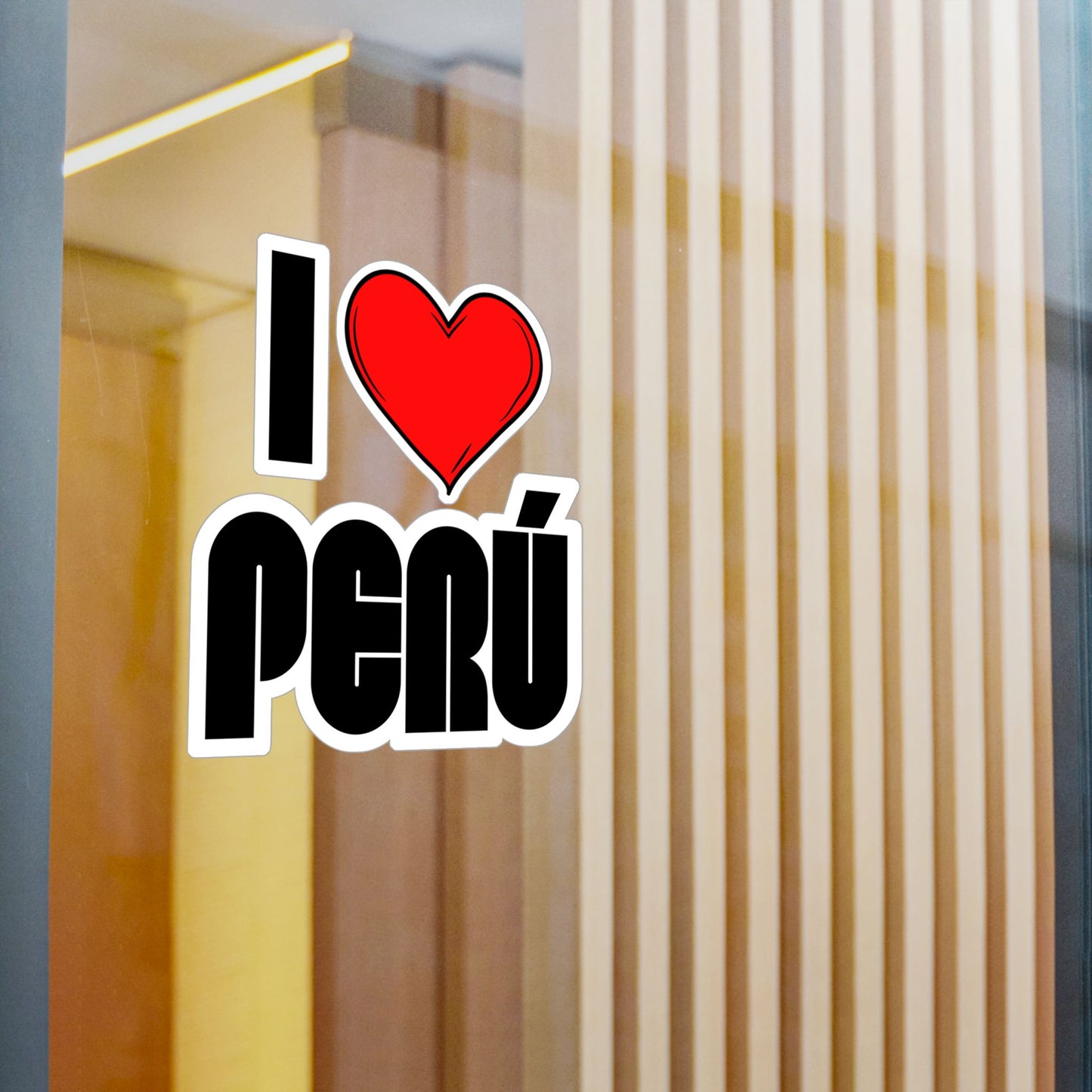Best I Love Peru Sticker - Vinyl Decal
