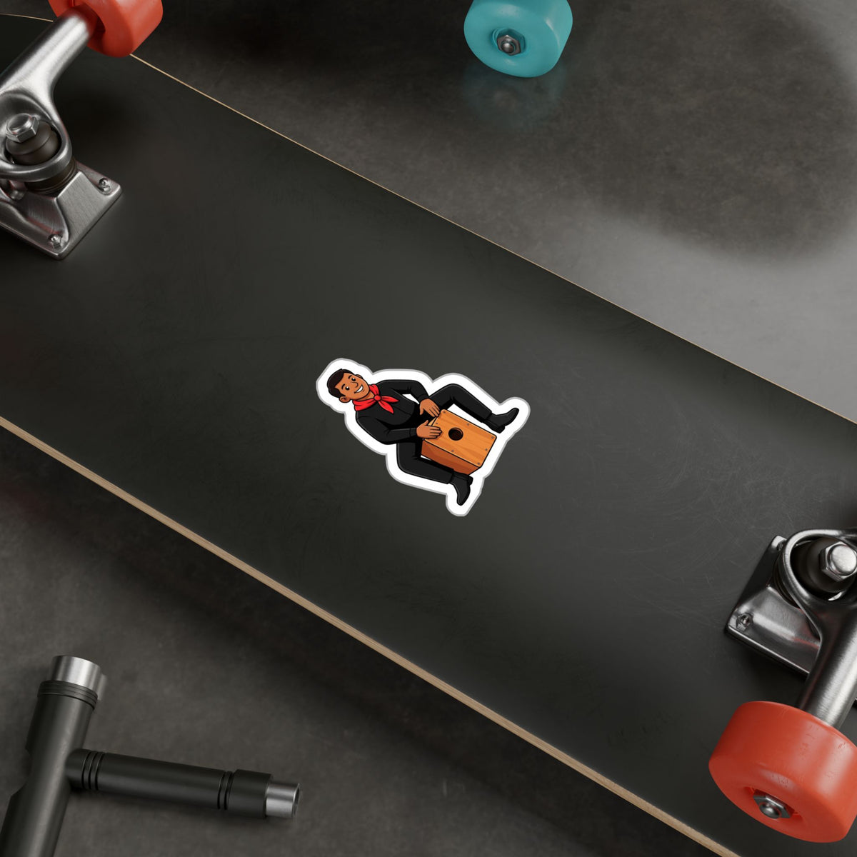 Best Peruvian Cajón Sticker - Afro-Peruvian Music Decal