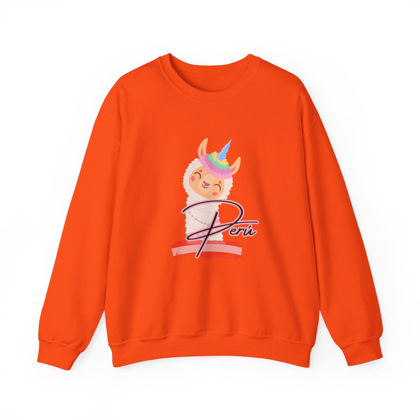 Best Peruvian Unisex Sweatshirt "Llama Unicorn"