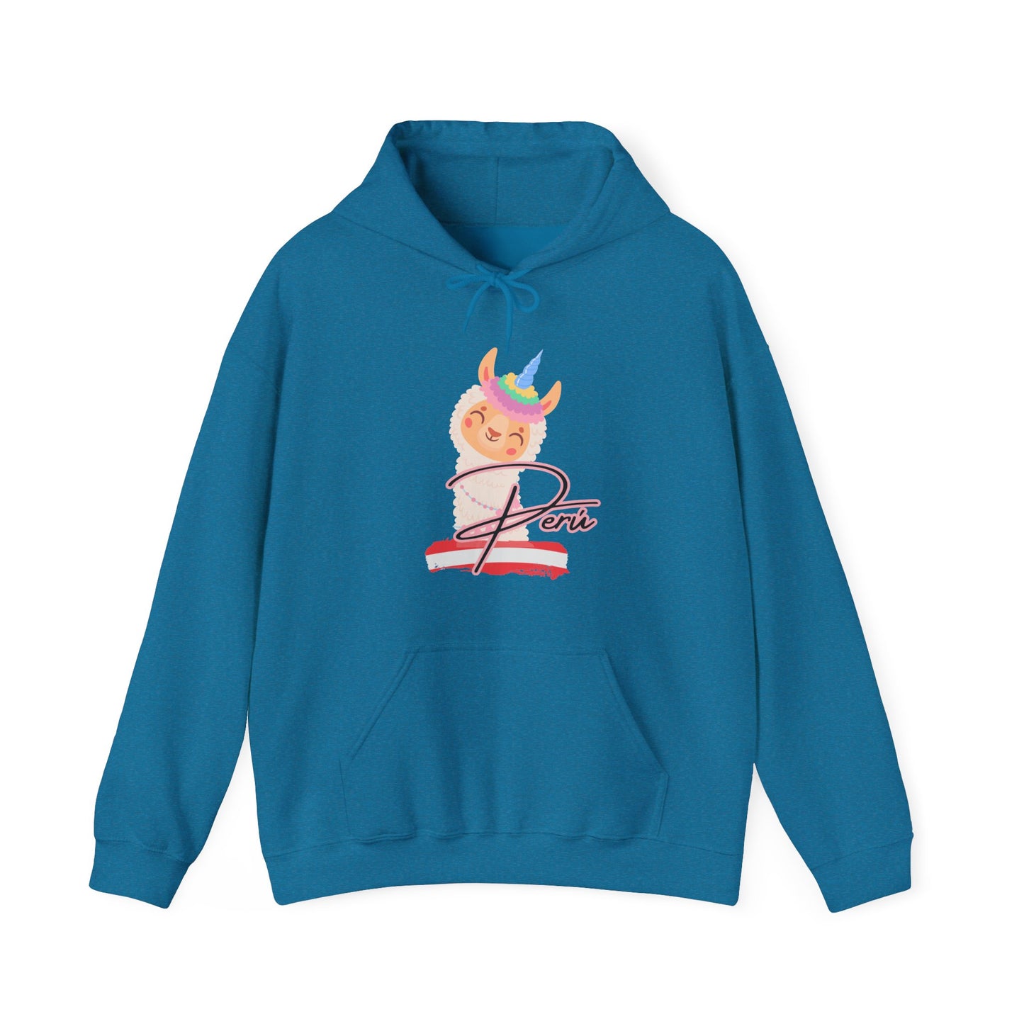 Best Peruvian Unisex Hoodie "Llamacorn Perú"