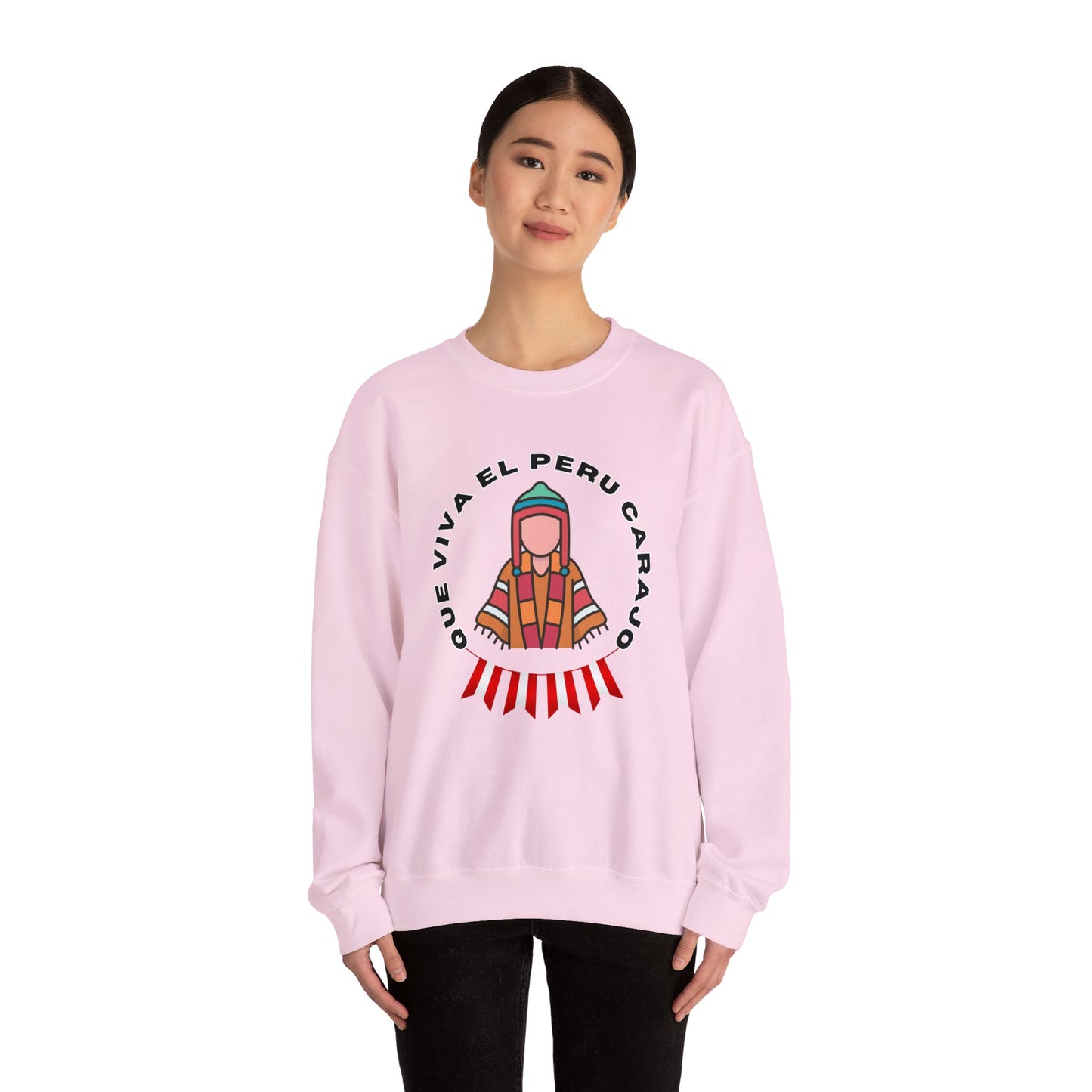 Best Peruvian Unisex Sweatshirt "Que Viva El PERU Carajo"