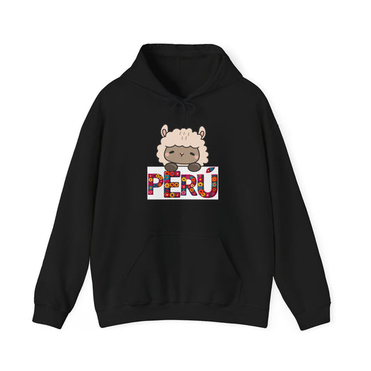 Best Cute Alpaca Peru Hoodie - Kawaii Floral Peruvian Gift